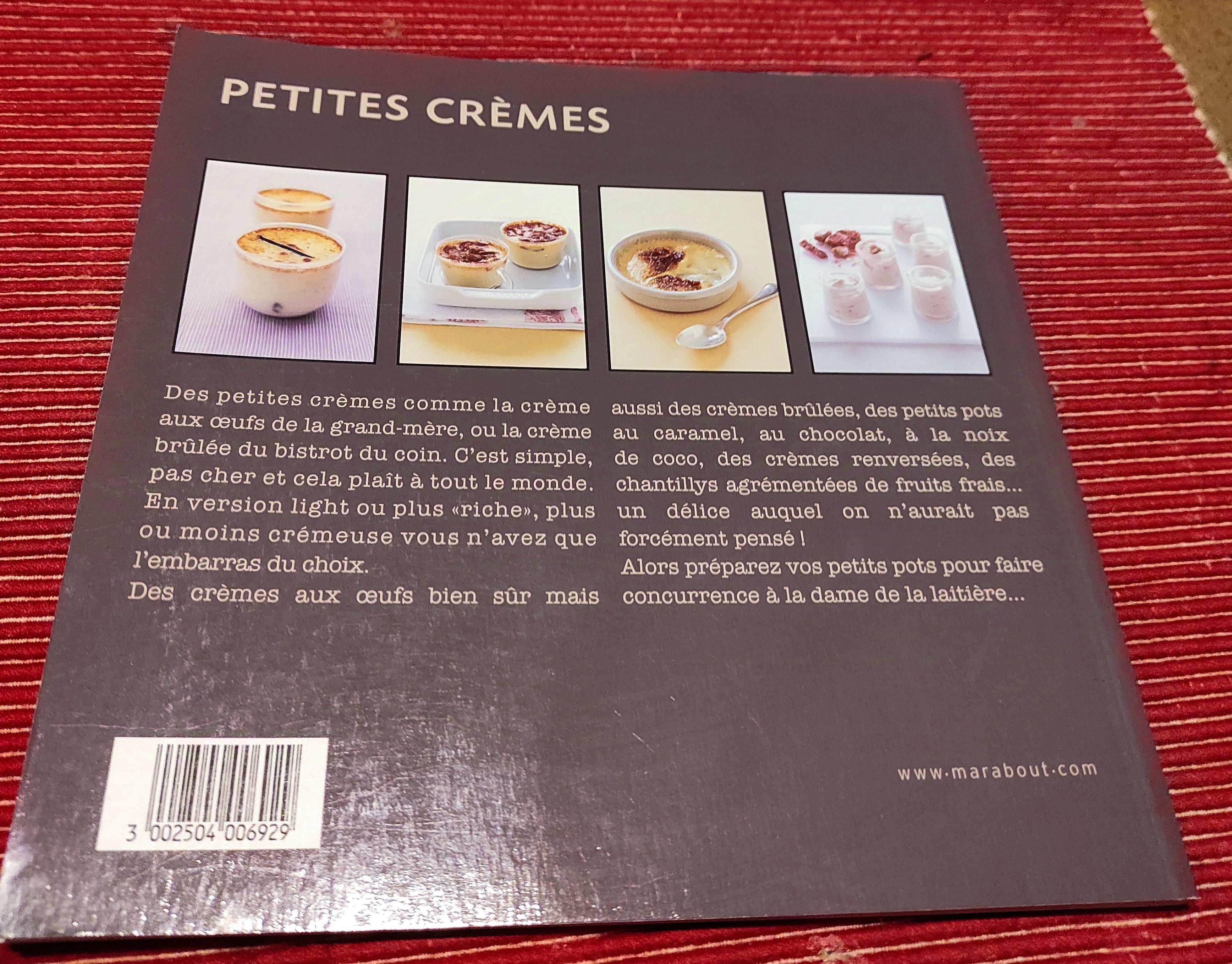 troc de troc réservé livre de recettes pour petites crèmes image 1