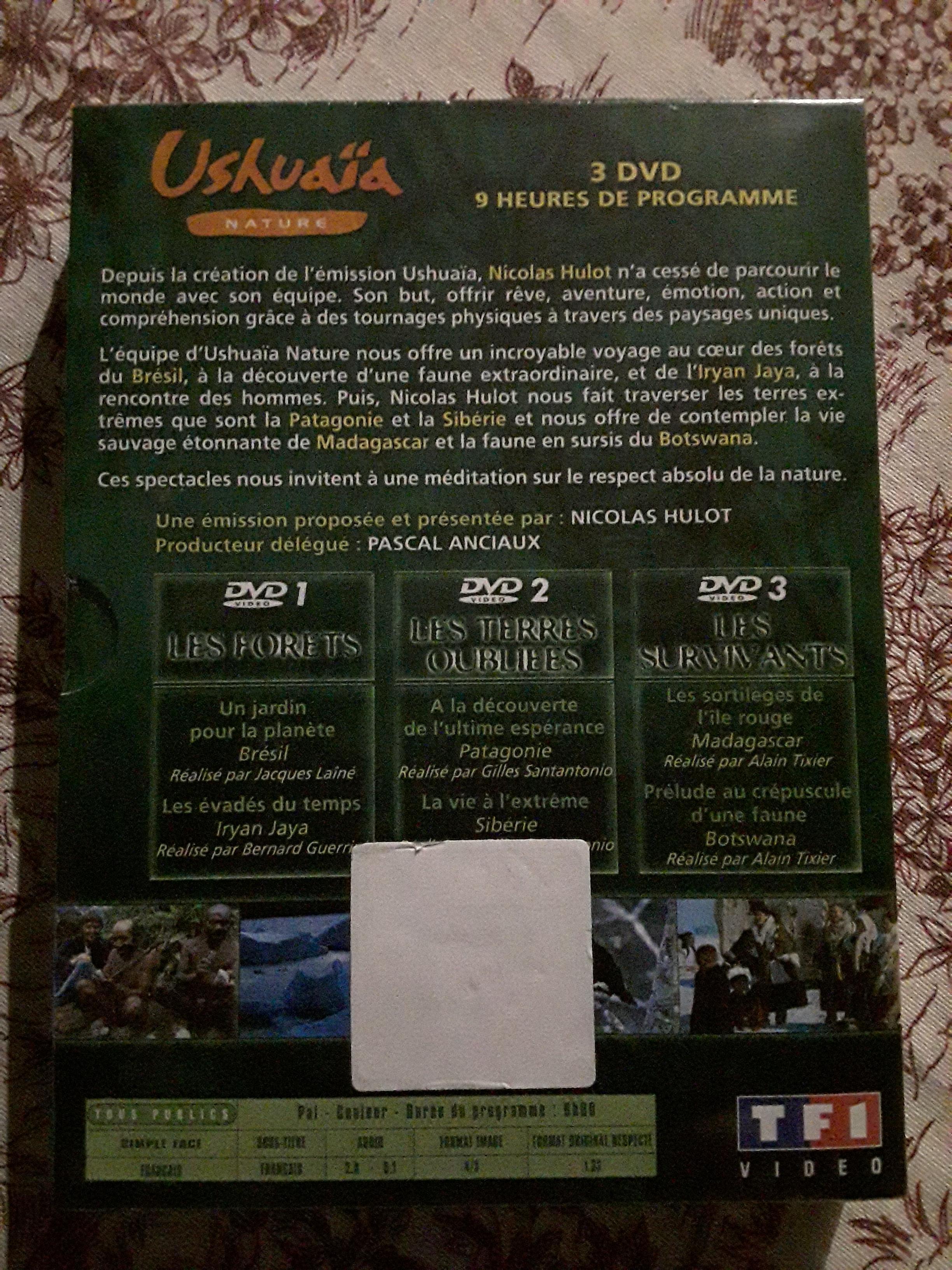 troc de troc coffret 3 dvd  ushuaia (6 émissions) image 1