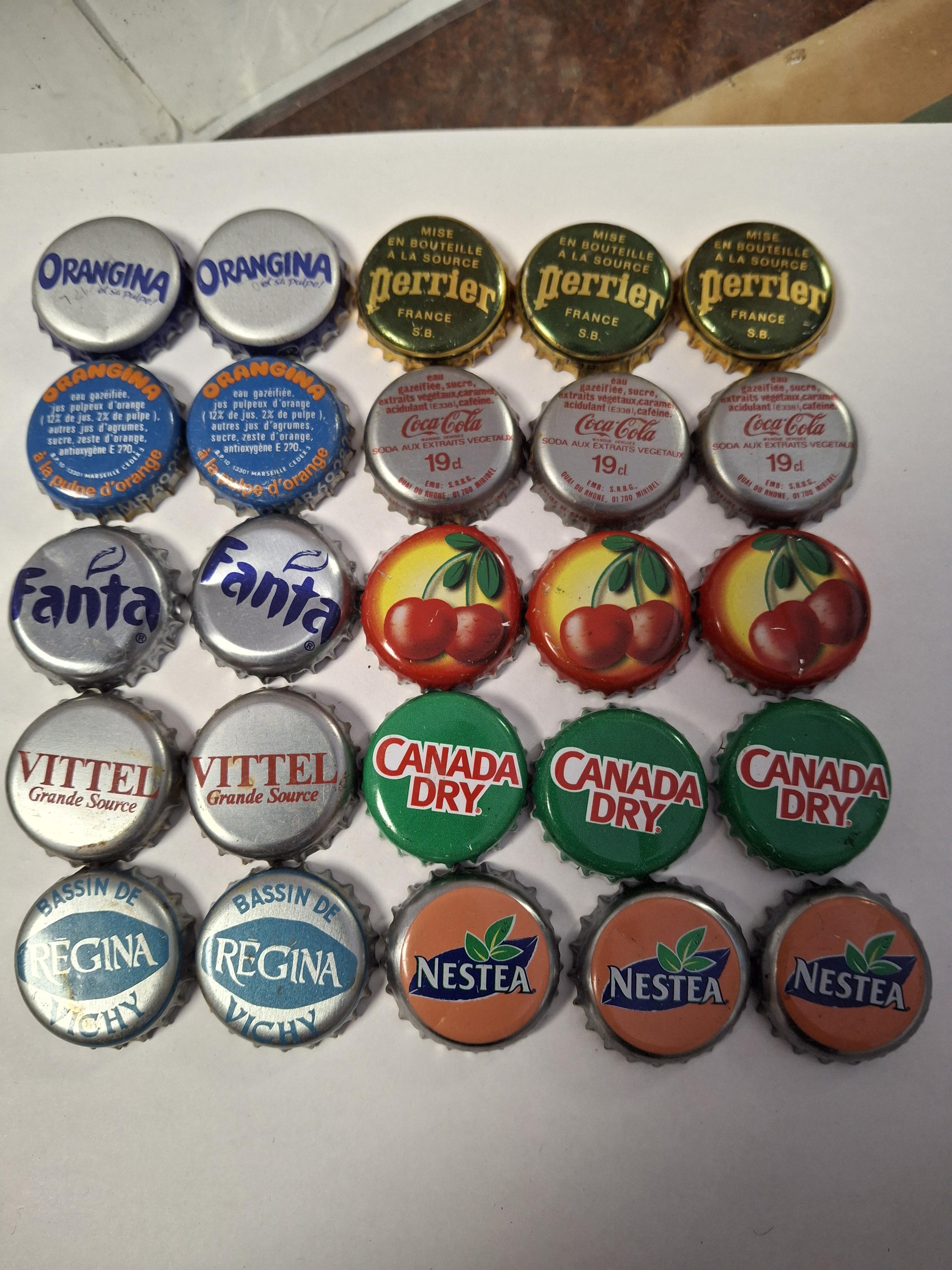 troc de troc capsules de eau minérale,  jus de fruit , sodas image 0