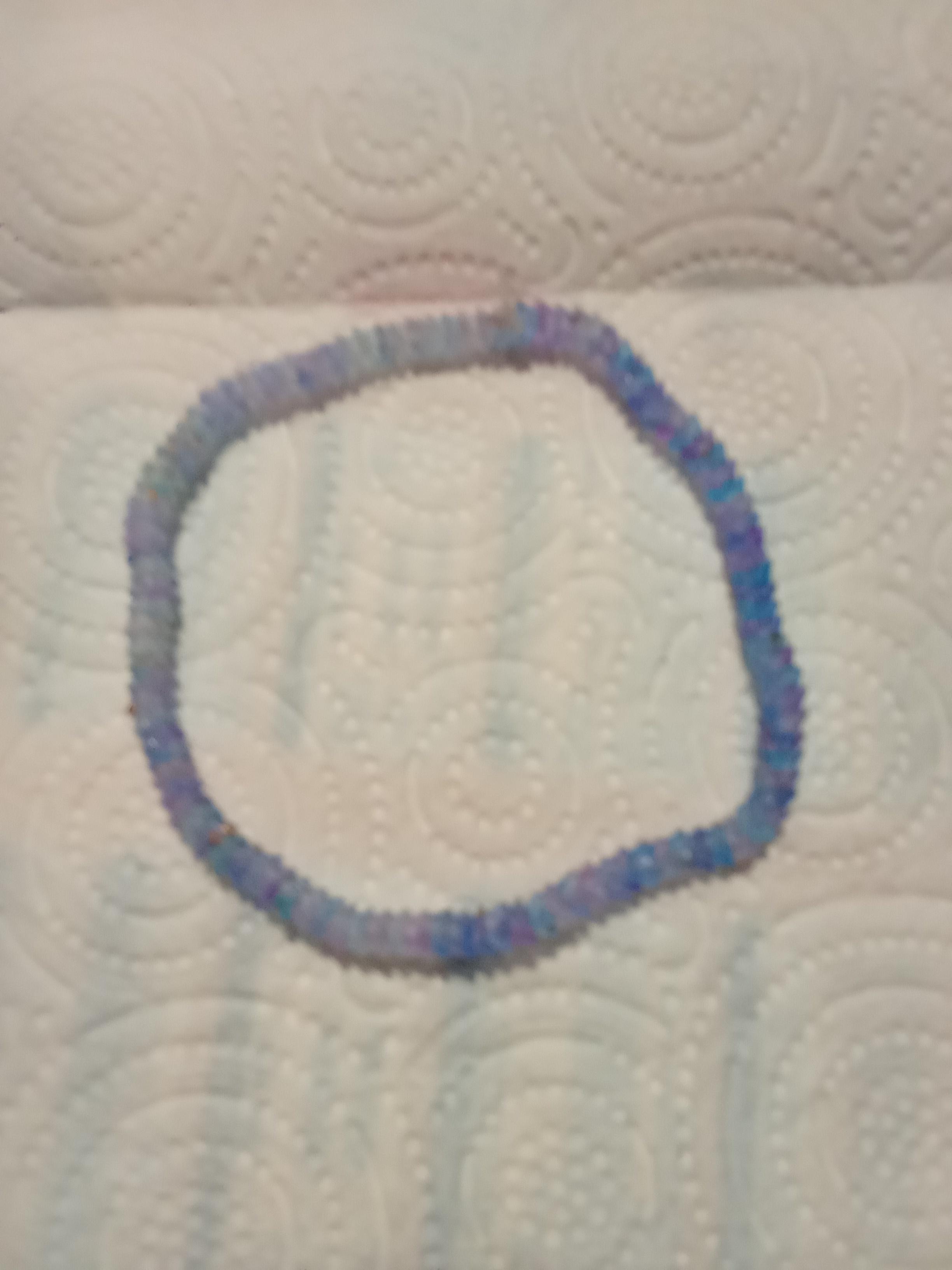 troc de troc bracelet extensible perles fleurs deparier image 0