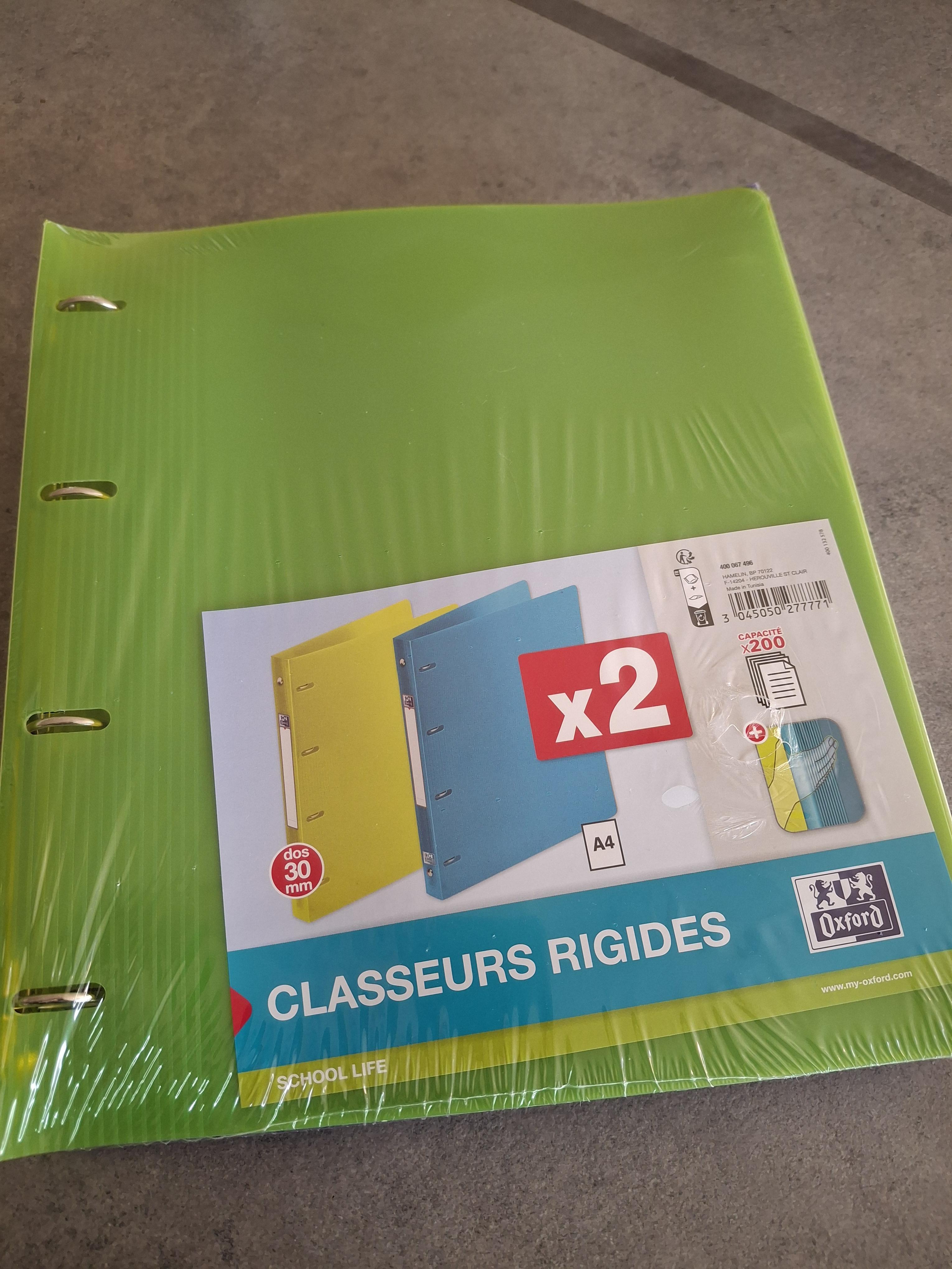 troc de troc lot 2 classeurs neufs image 0