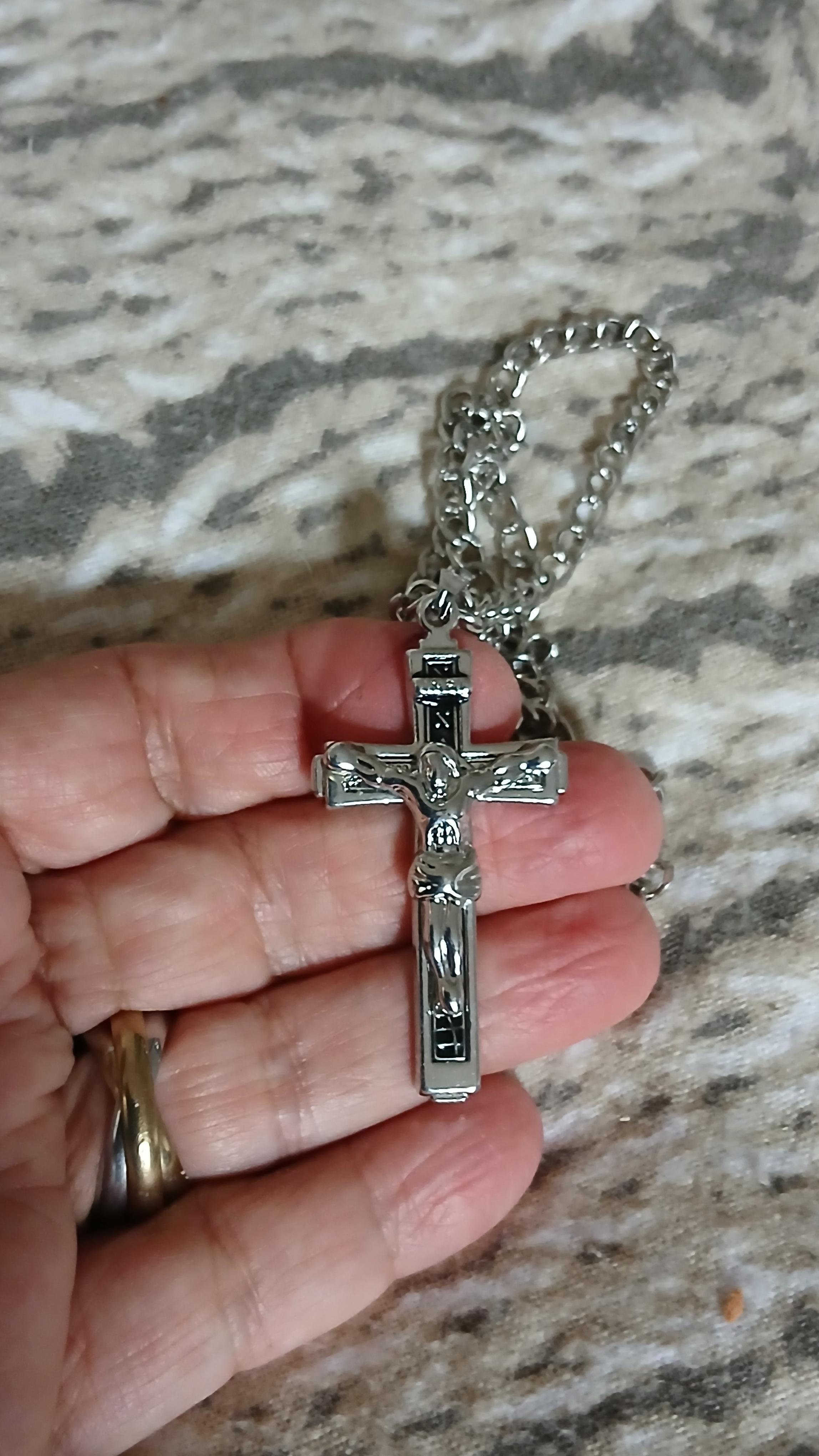 troc de troc collier pendentif croix image 0