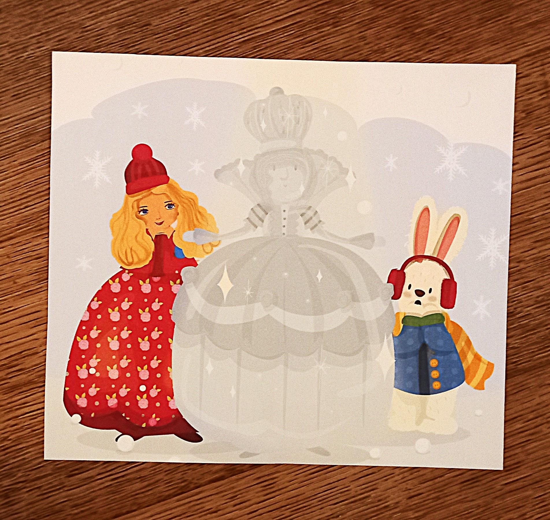 troc de troc affichette "alice au pays des merveilles". image 0