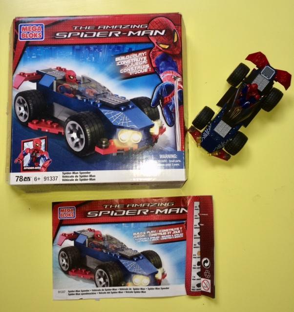 troc de troc spiderman speedracer - collector rare - megabloks 91337 image 0