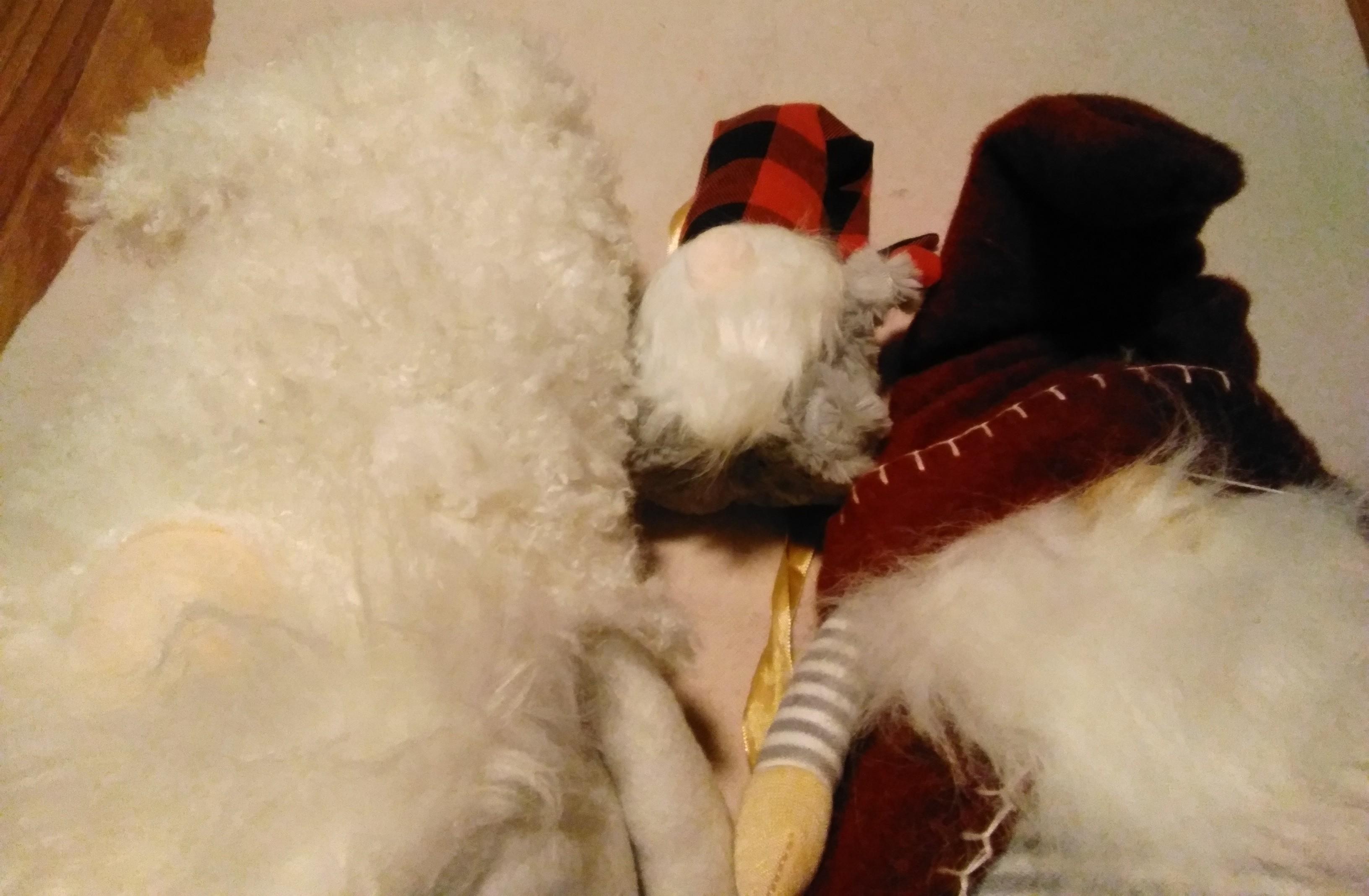 troc de troc lot 3 gnomes, noël, très bon état image 1