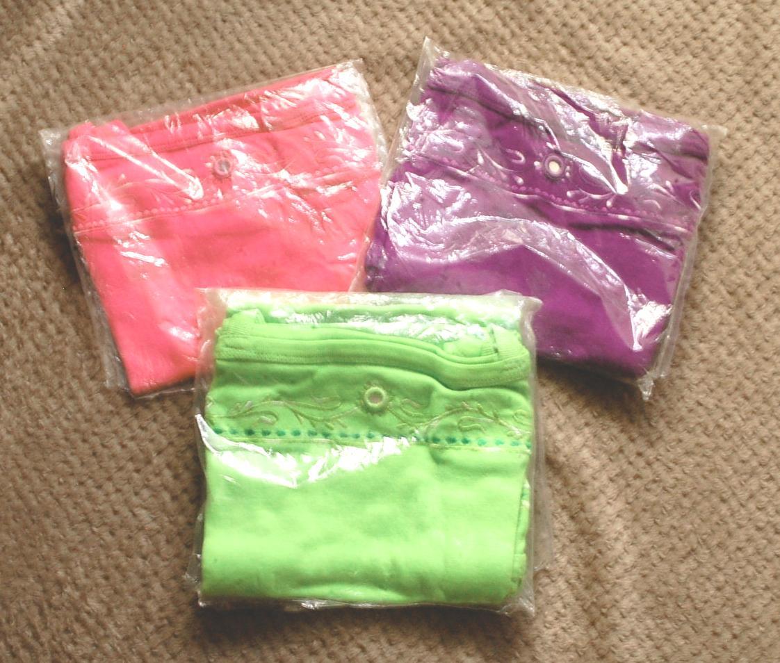 troc de troc débardeur coton rose, violet ou vert image 1