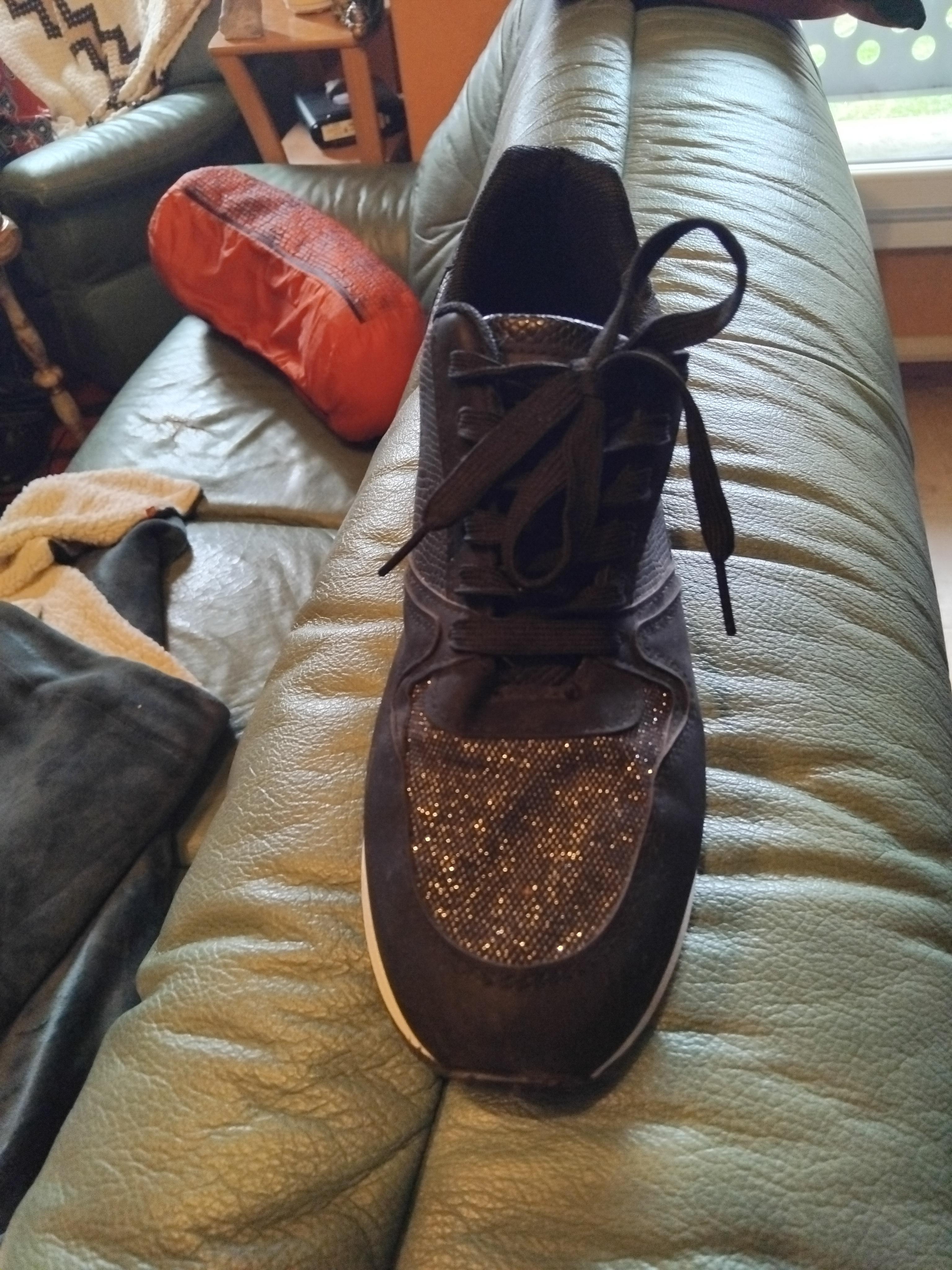 troc de troc basquettes 40 tbe noires strass lpbombes image 0