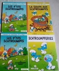 troc de troc reserve lot livres enfant, schtroumpf très bon état image 0