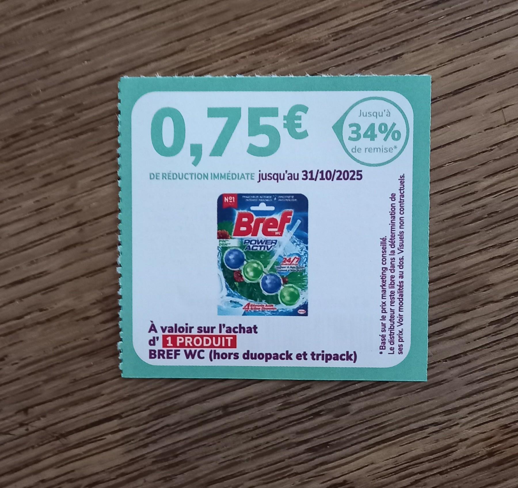 troc de troc bon de réduction bref wc. image 0