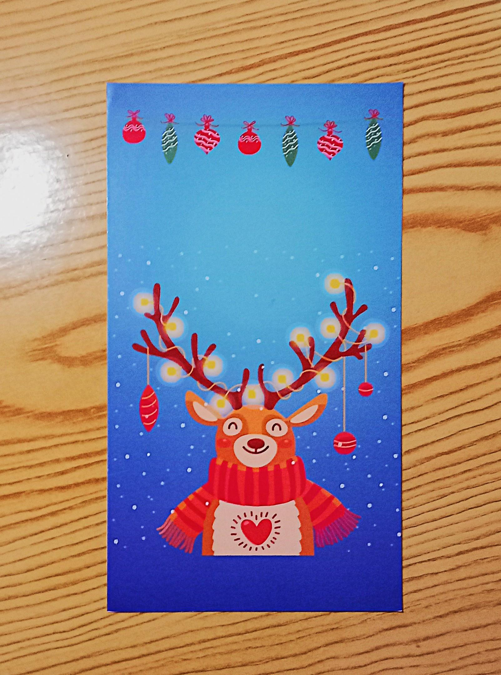 troc de troc carte "renne de noël". image 0