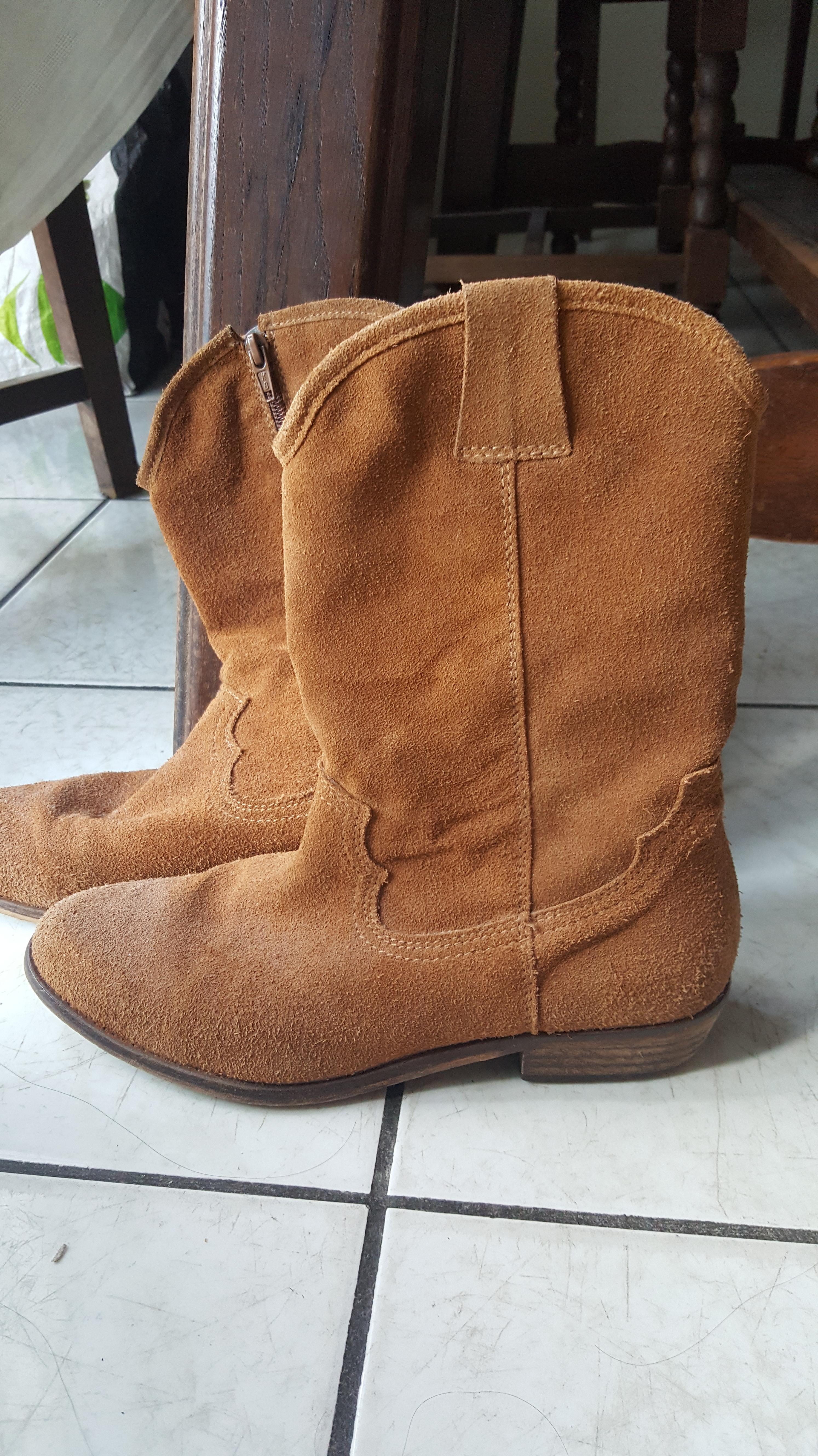 troc de troc bottes en cuir image 0