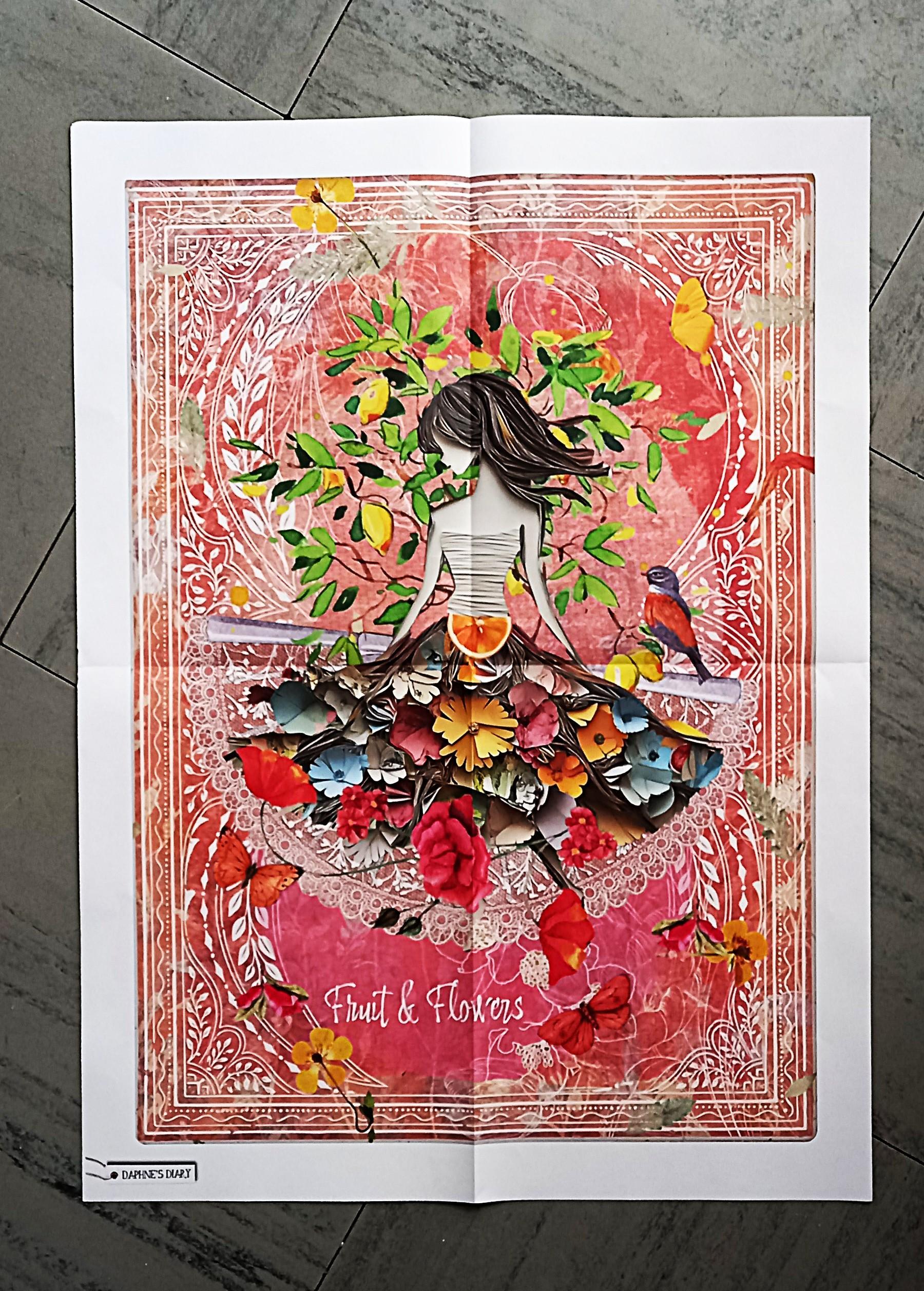troc de troc poster "fruit & flowers". image 0