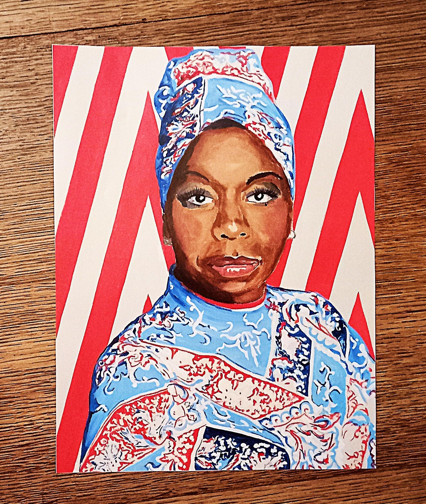 troc de troc affiche nina simone. image 0