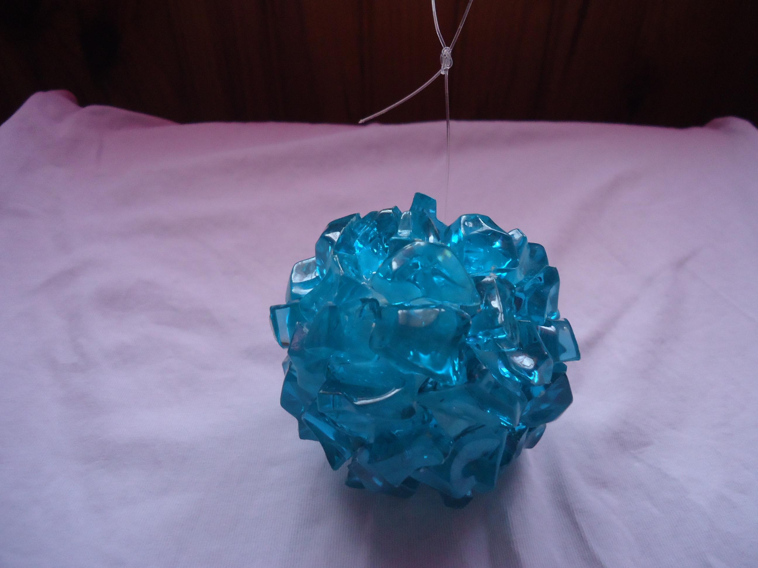 troc de troc réservée boule de noël ou autre bleu image 1
