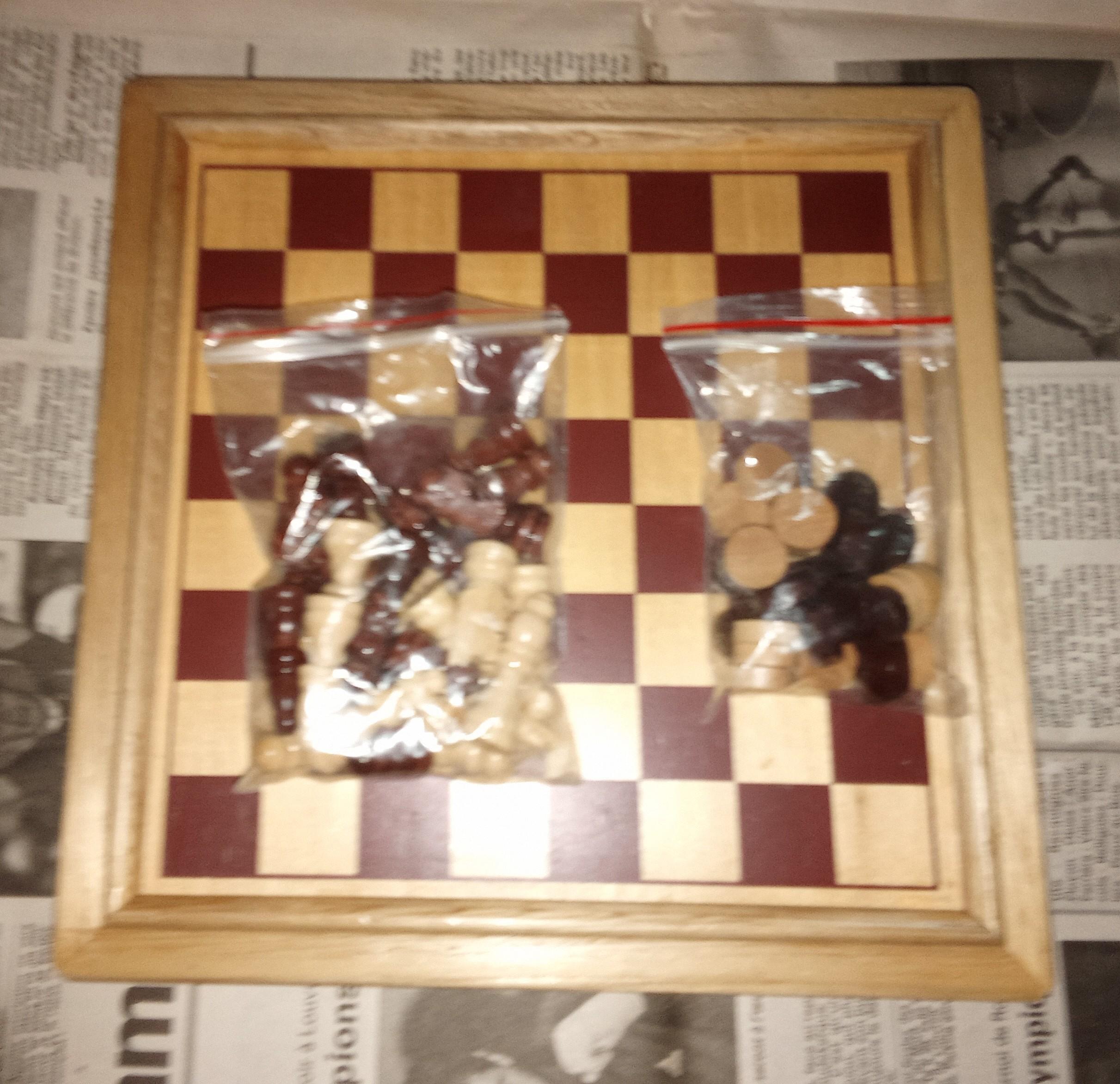 troc de troc plateau jeu d'échec et backgammon complet réserver sébastien image 0