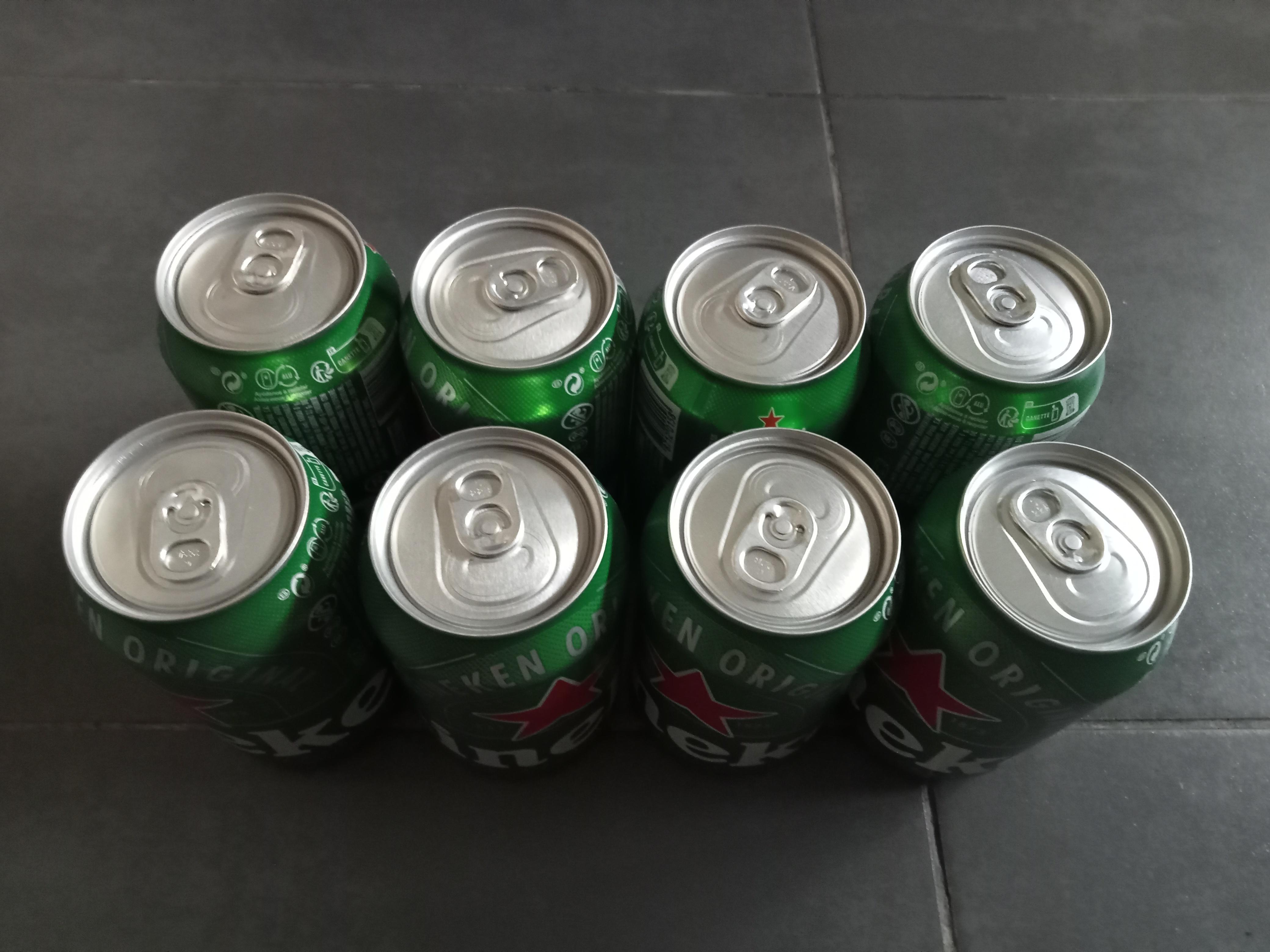 troc de troc 8 canettes de bière heineken image 2