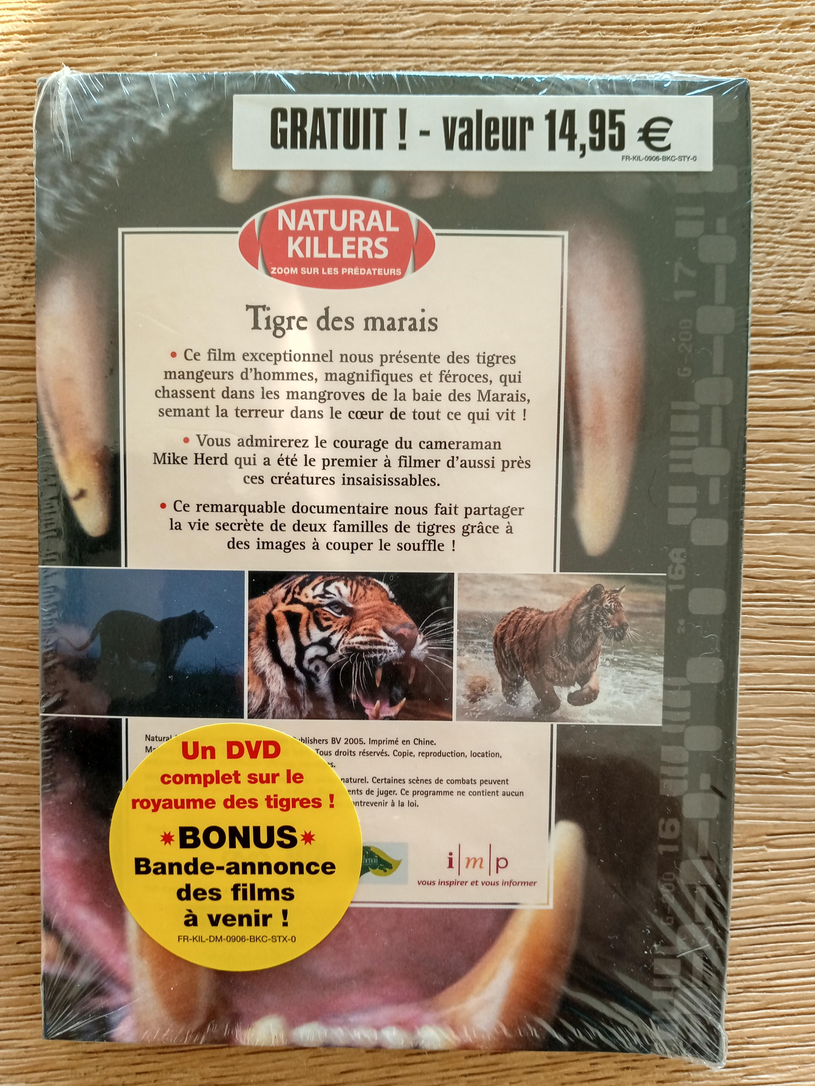 troc de troc dvd neuf emballé sur le tigre des marais image 1