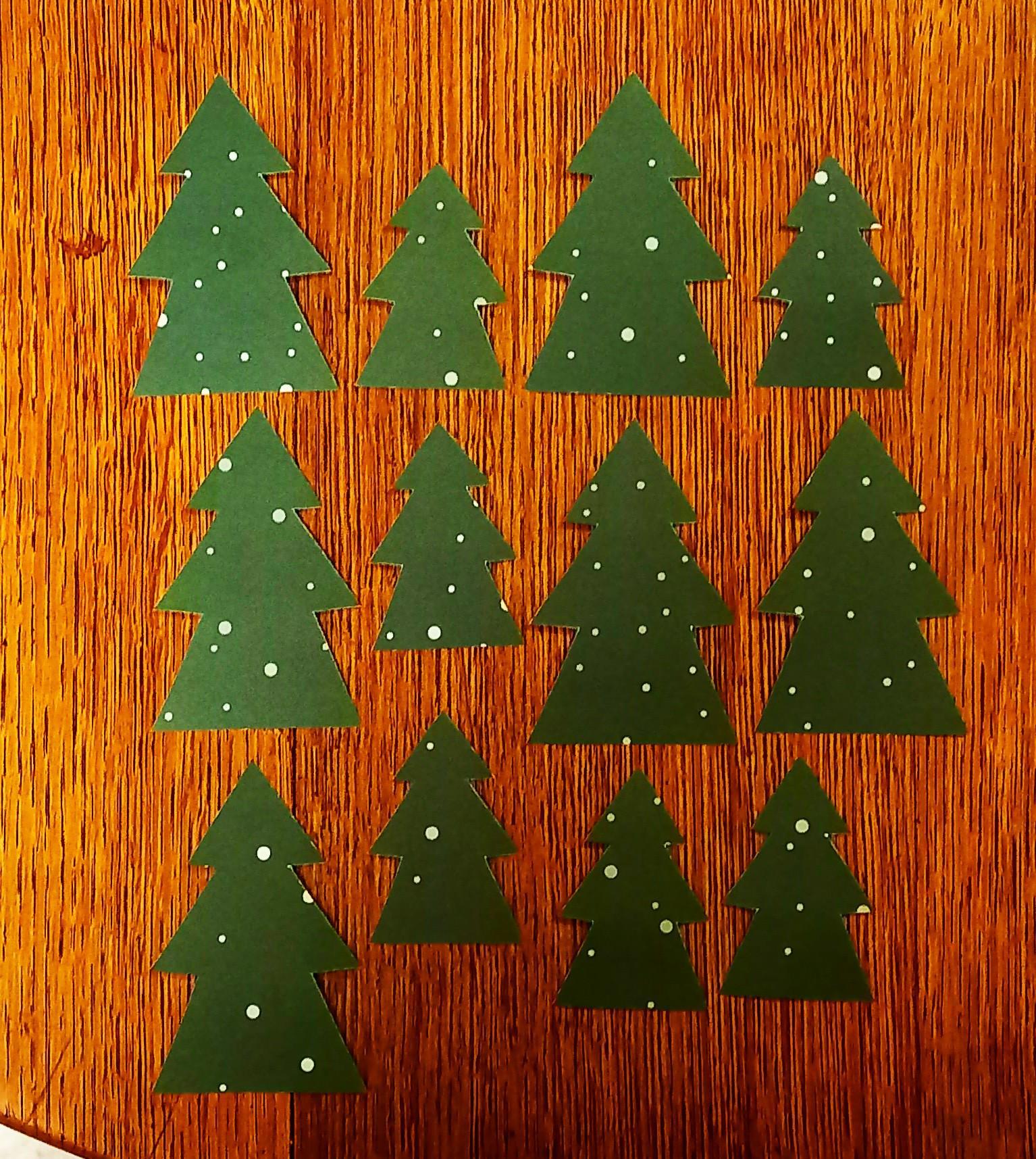 troc de troc etiquettes "sapins". image 1