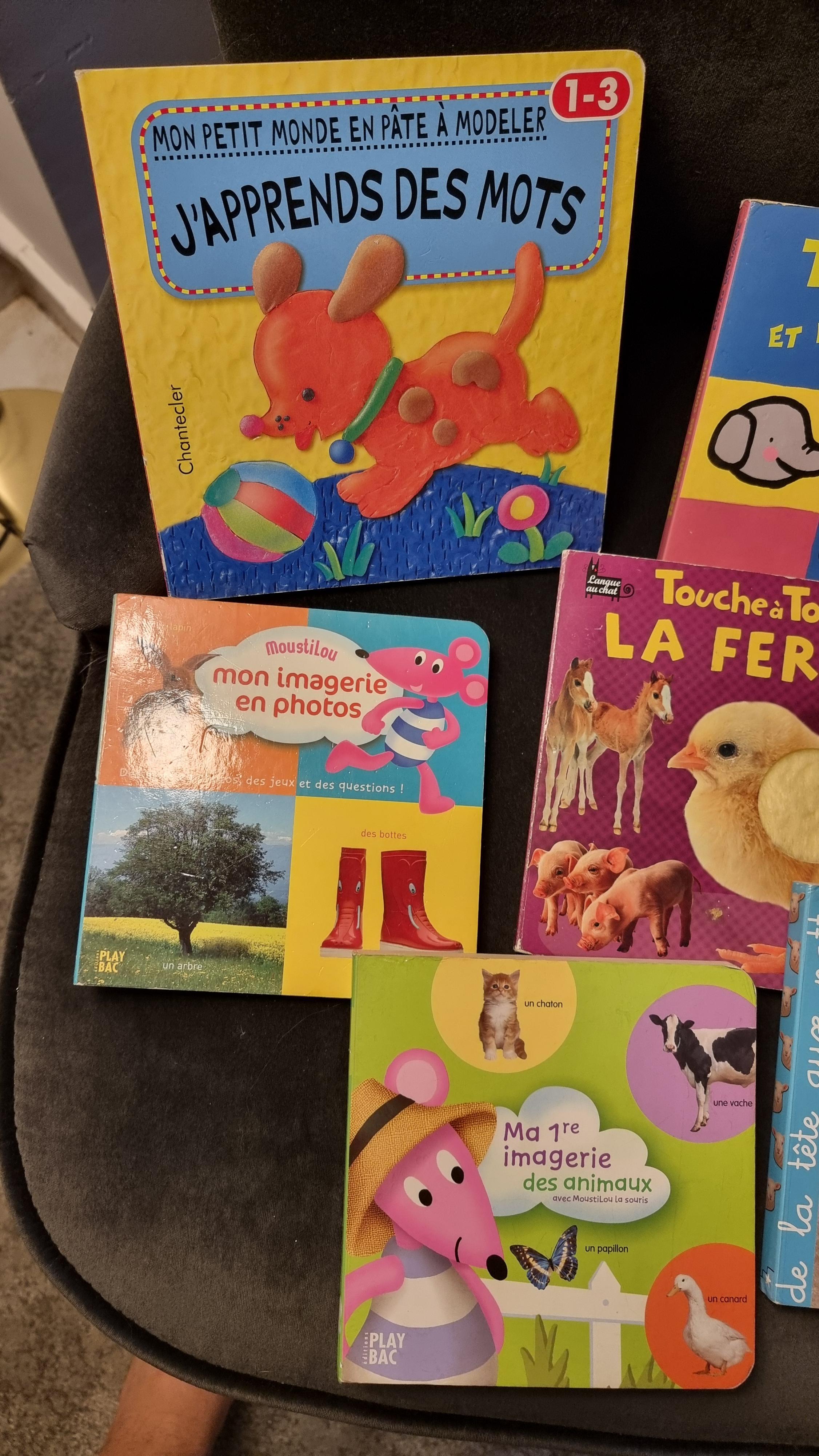 troc de troc lot de 7 livres cartonnés image 2