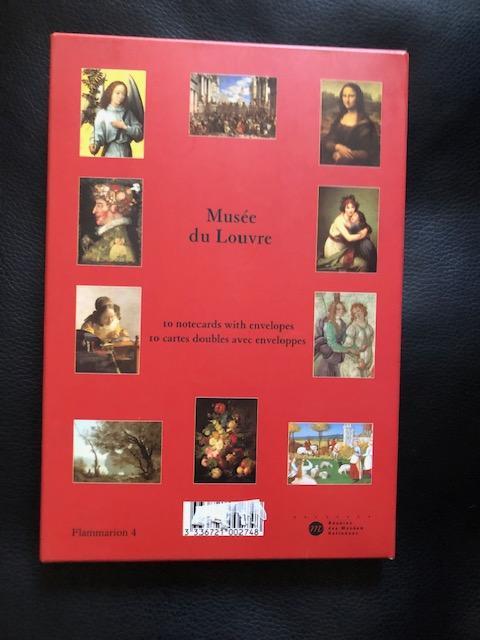 troc de troc pochette de 10 cartes musée du louvre et enveloppes image 1