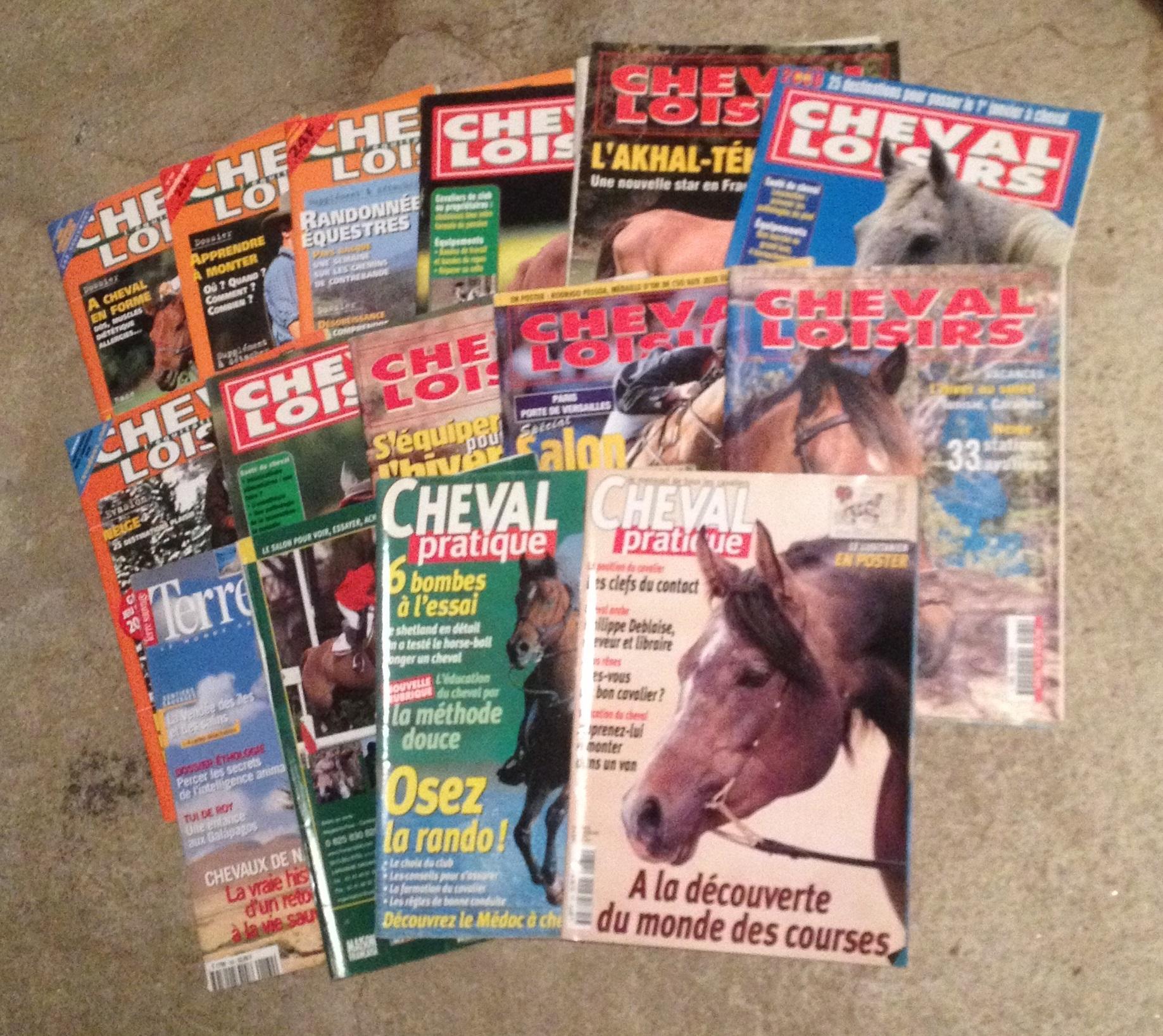 troc de troc 3 lots de magazine équestre image 1
