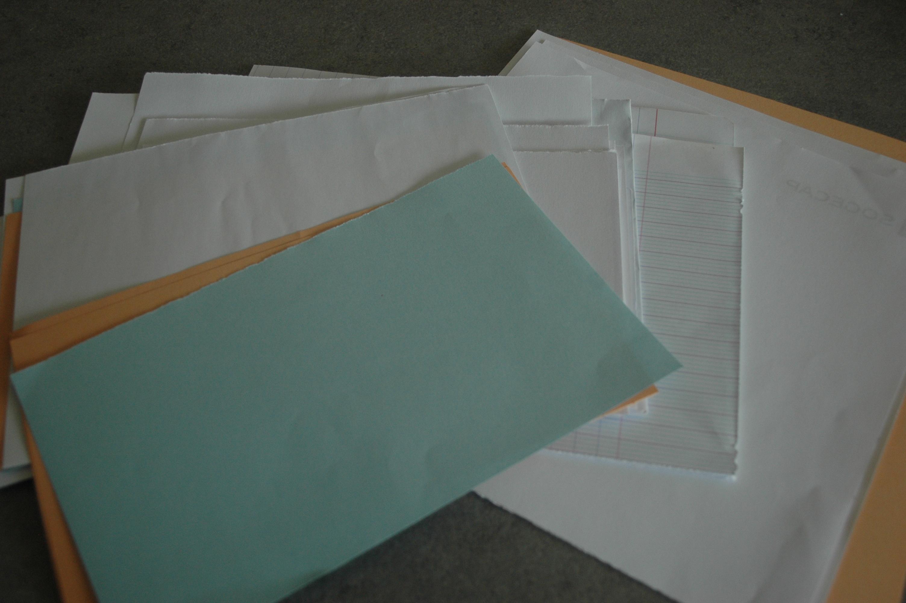 troc de troc lot de feuilles pour vos brouillons image 0