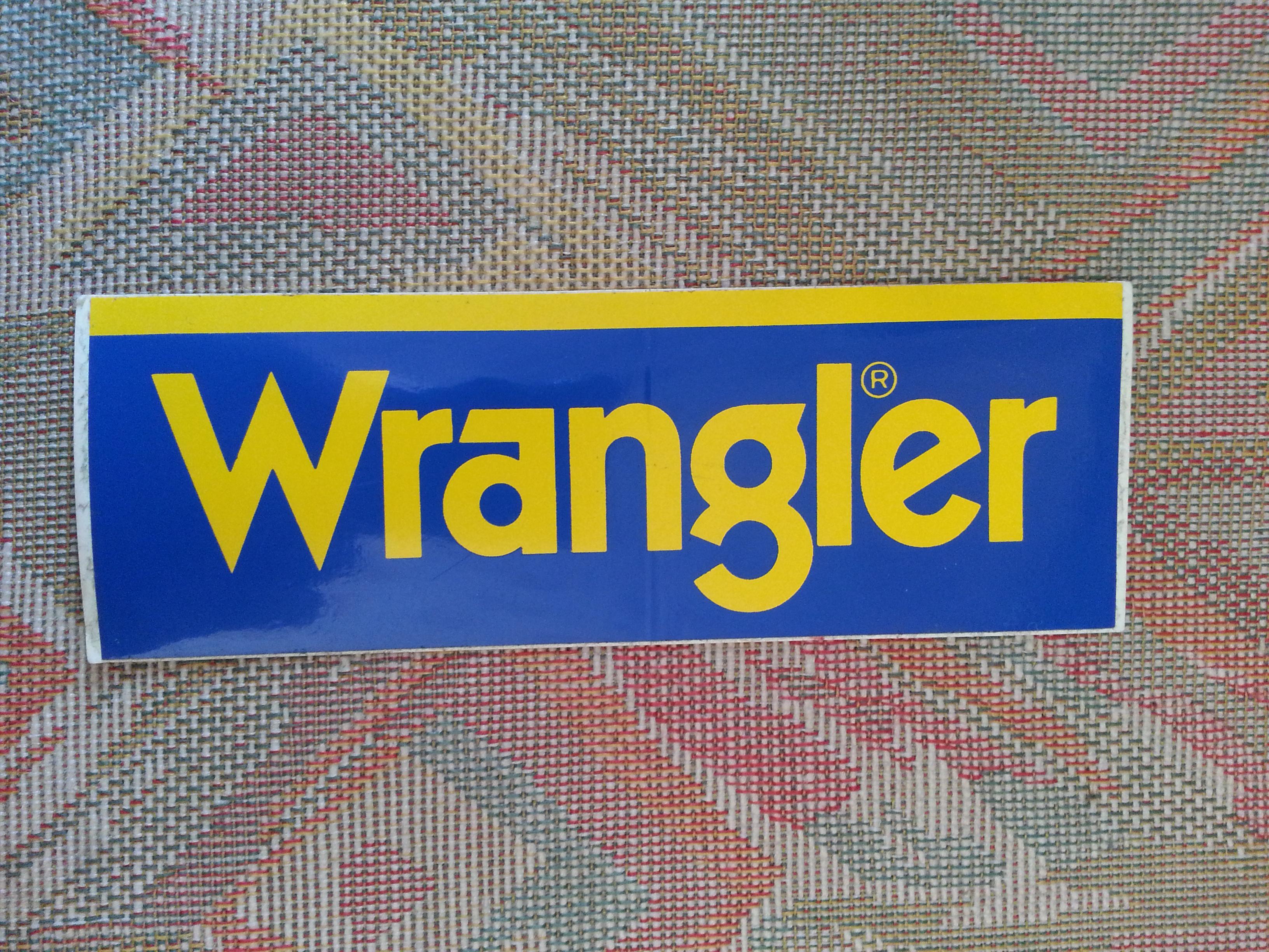 troc de troc autocollant " wrangler " image 0