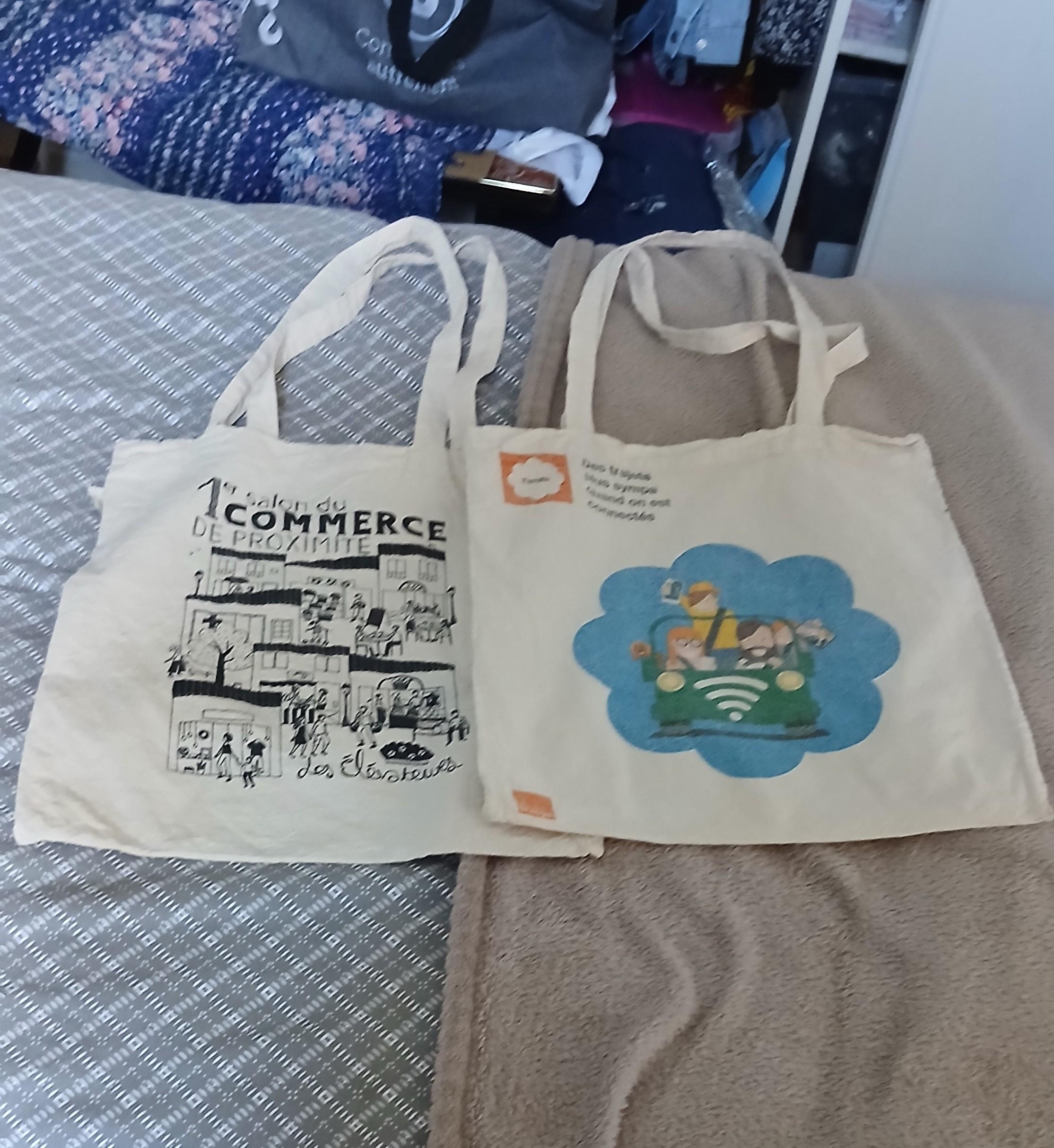 troc de troc reserver sissi  lots de sac en toile image 0