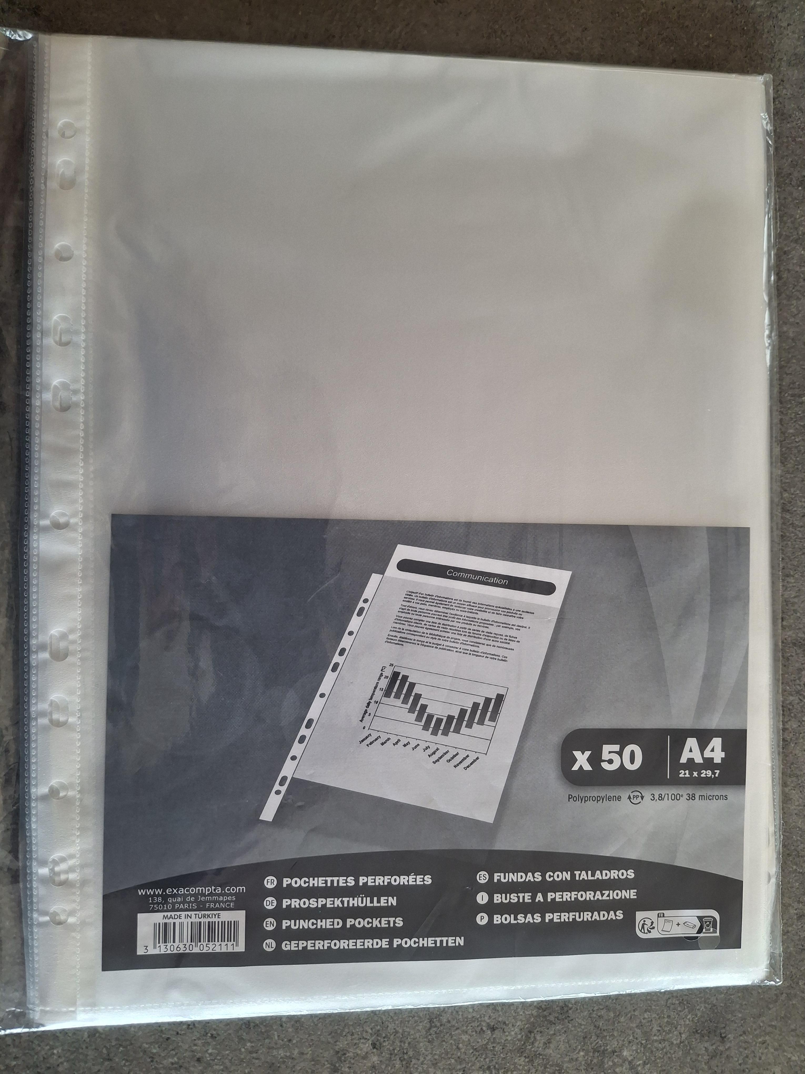 troc de troc pochettes plastique neuves image 0