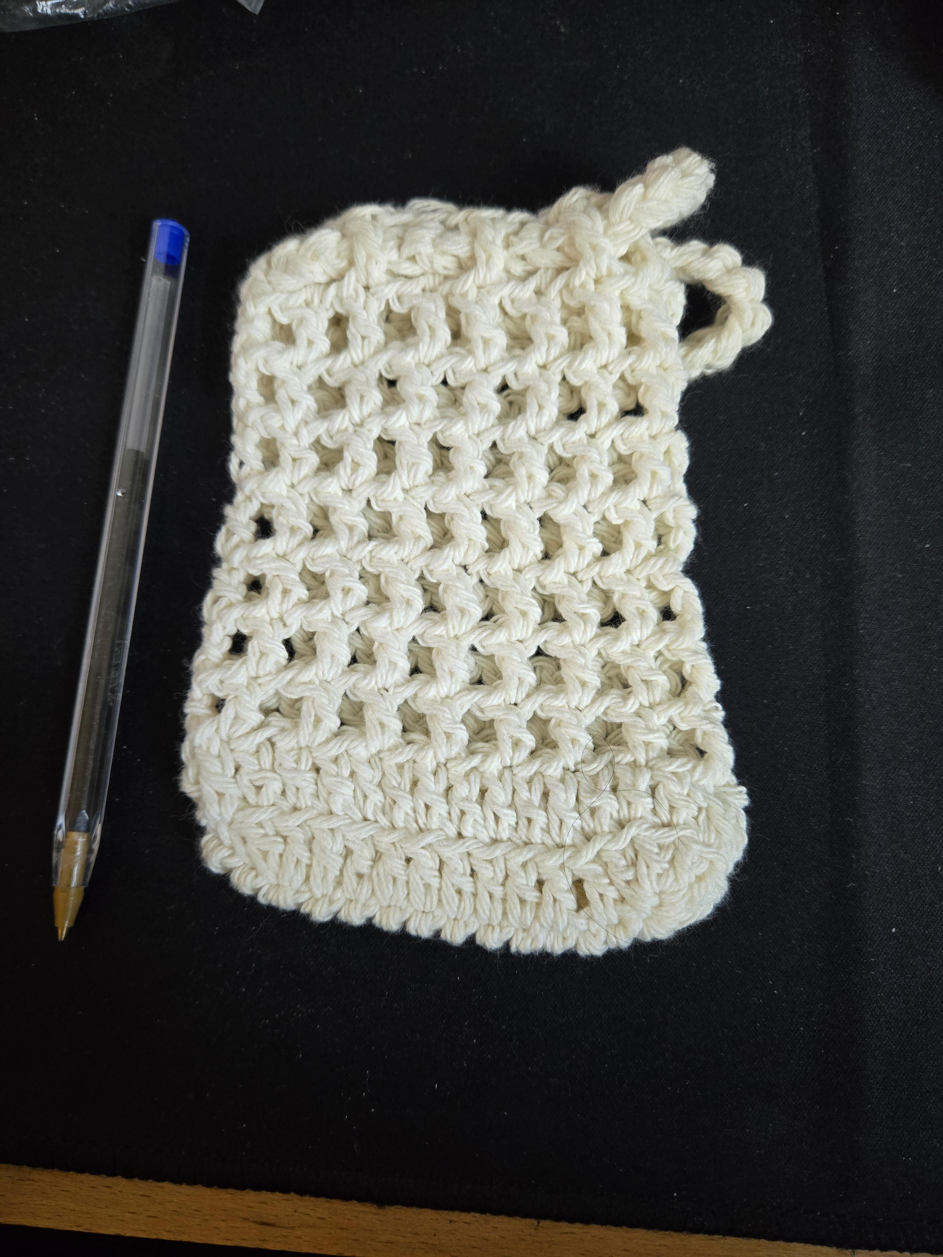 troc de troc pochette a savon fait main image 0