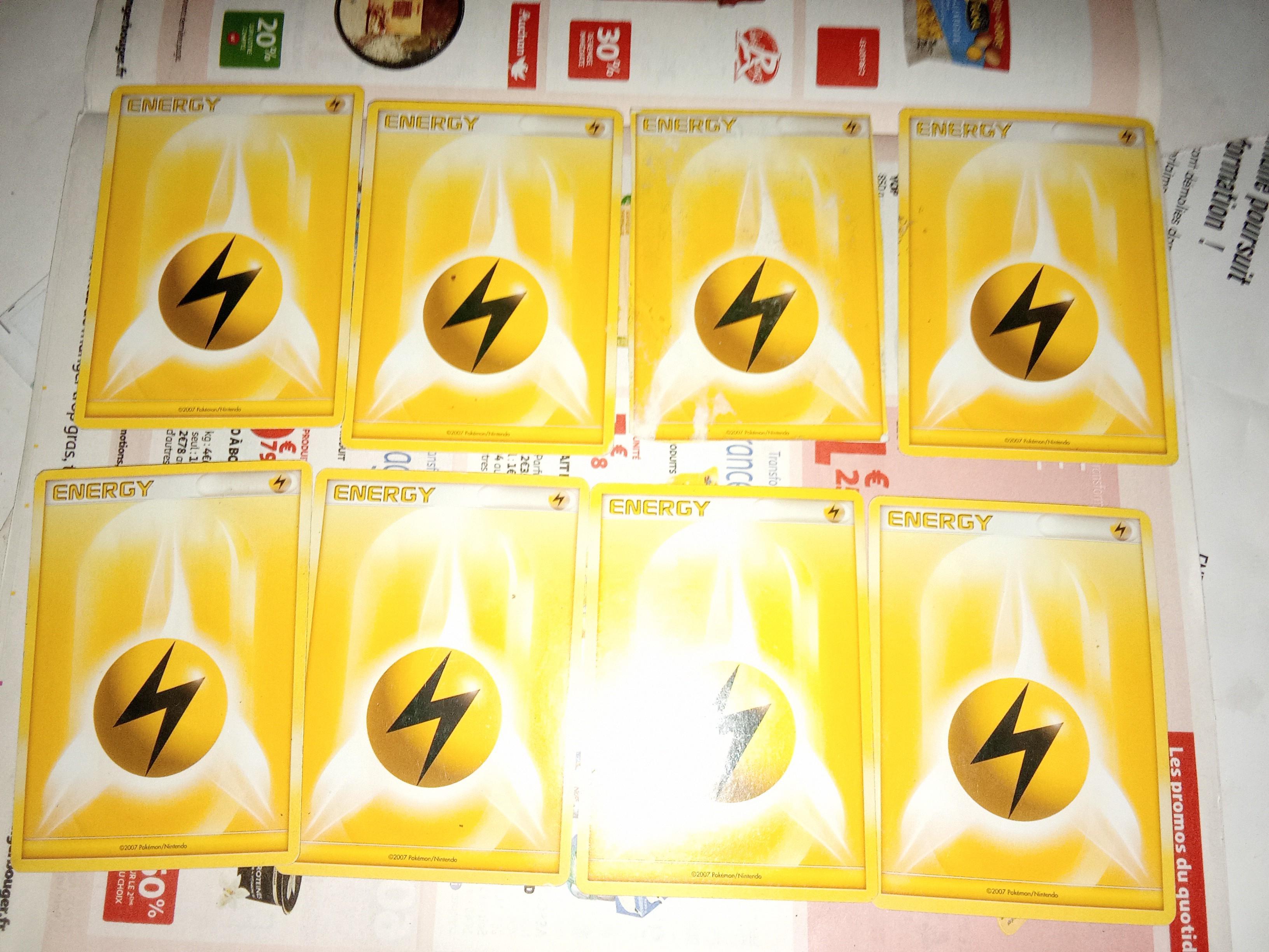 troc de troc lot cartes pokémons réserver gisette image 0
