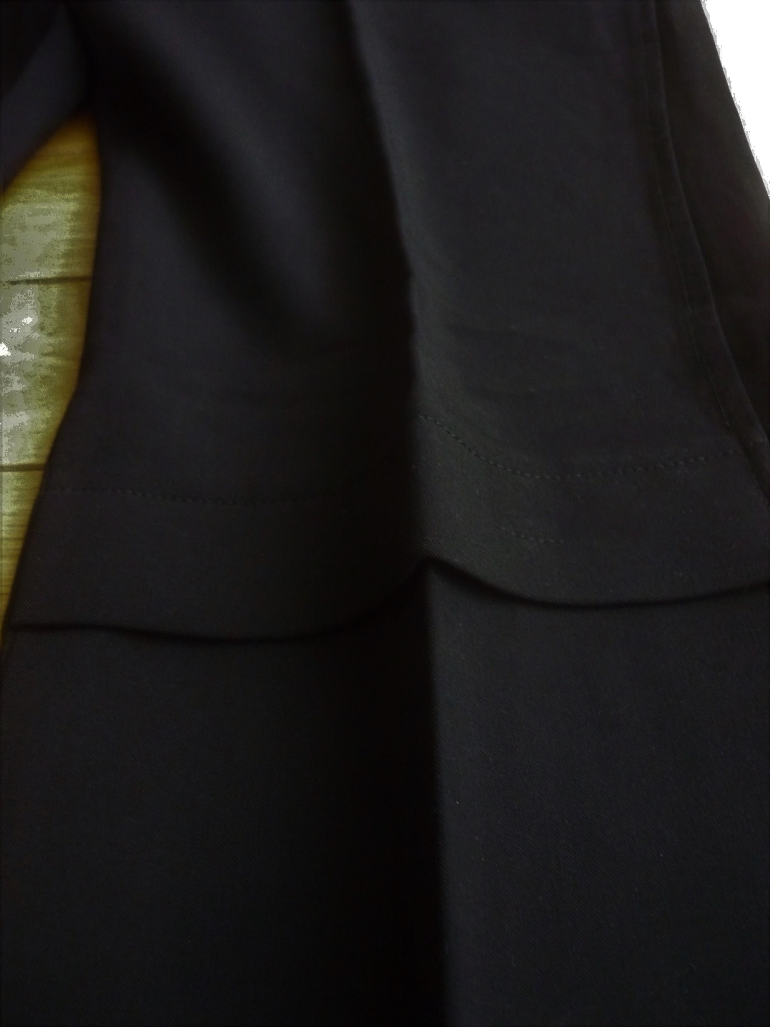 troc de troc beau pantalon noir en laine archivio privato (made in italy) -t33 image 2