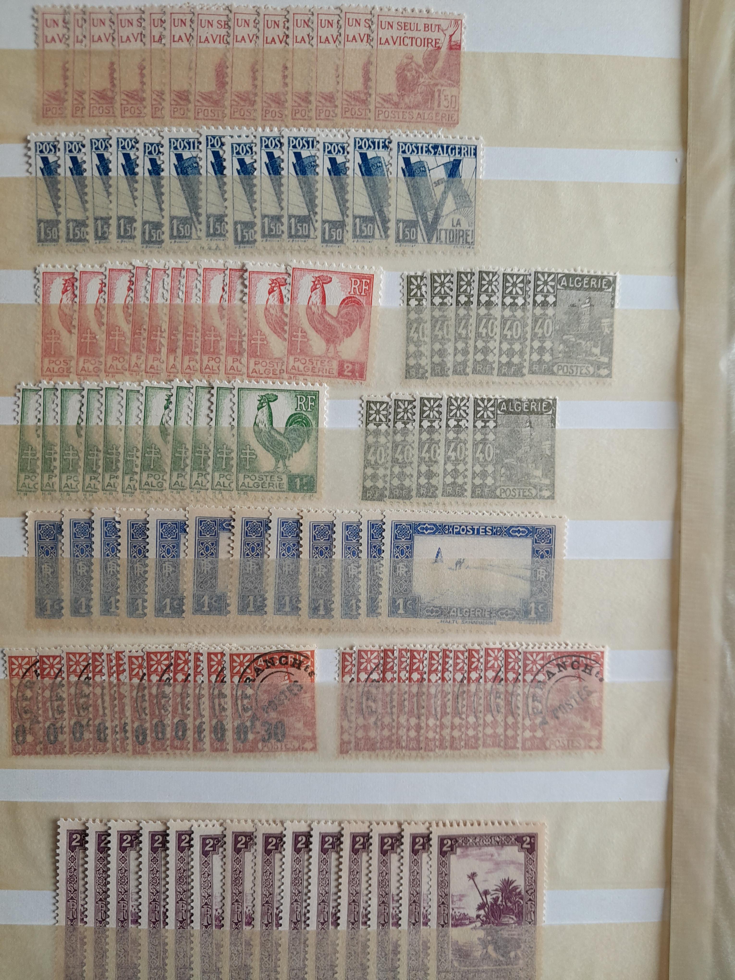 troc de troc echange timbres neufs d'algerie contre flyers uniquement image 0