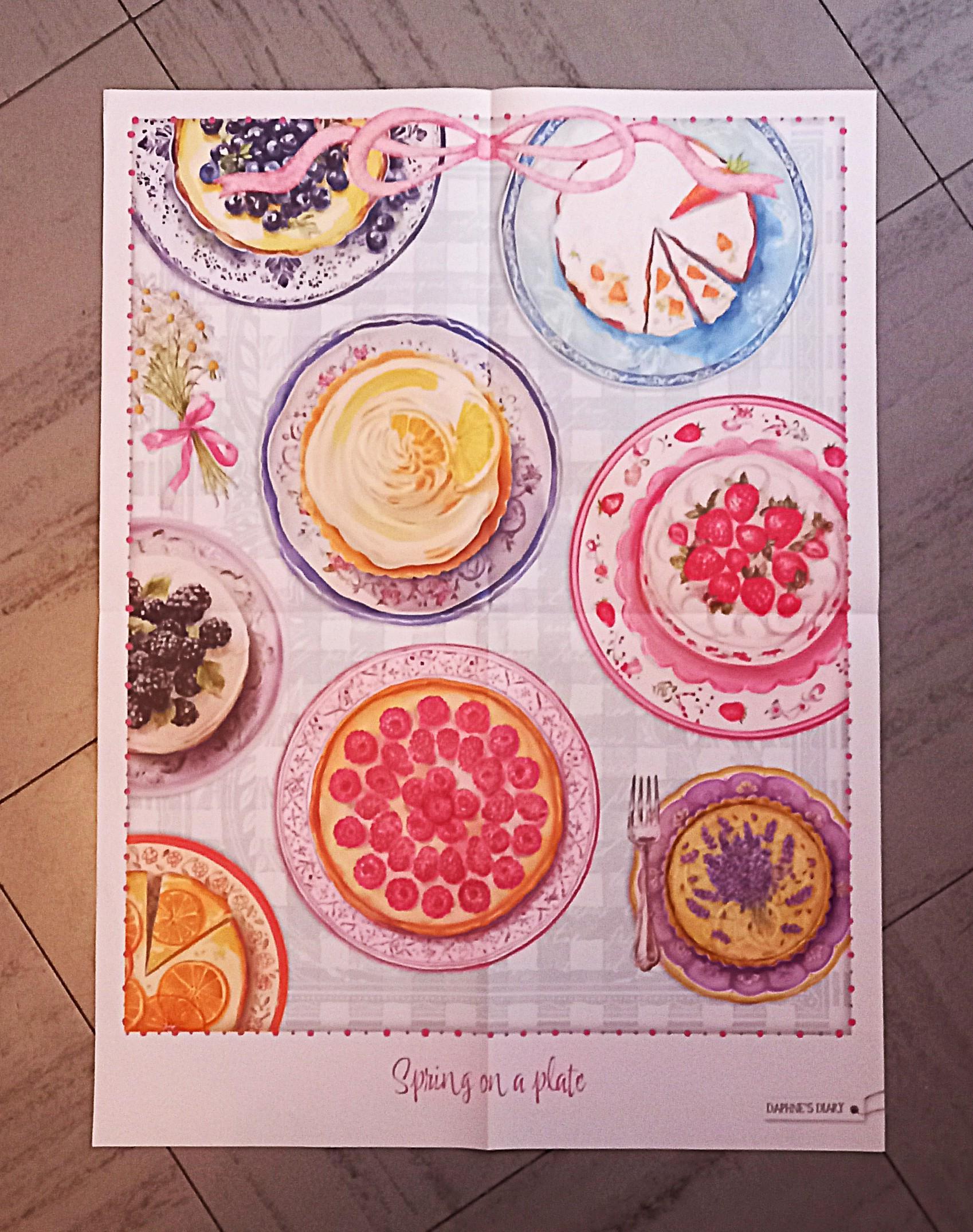 troc de troc poster "spring on a plate". image 0