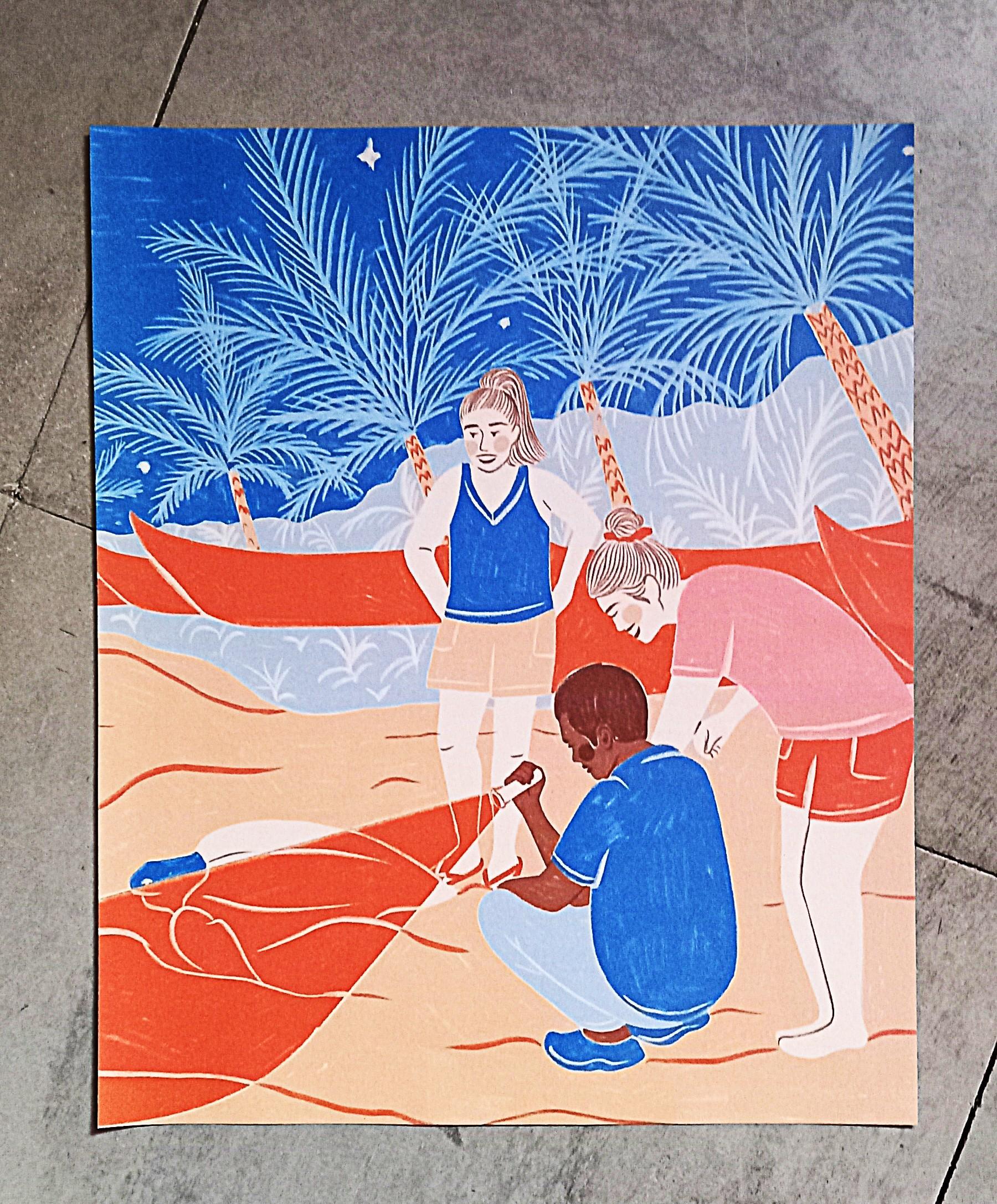 troc de troc affiche "les pirogues". image 0