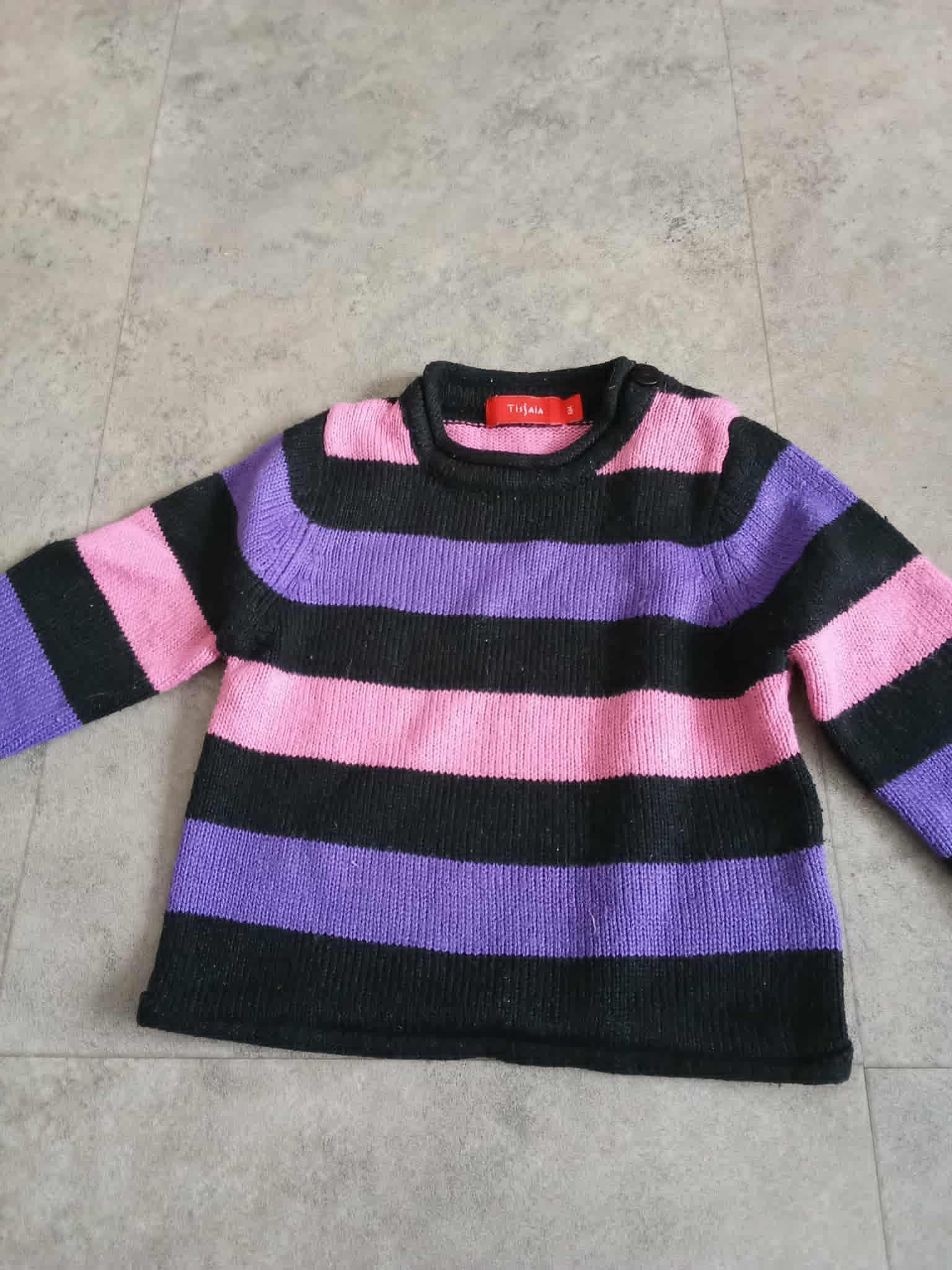 troc de troc pull rayé 6 mois  mixe  marque tissuia image 0