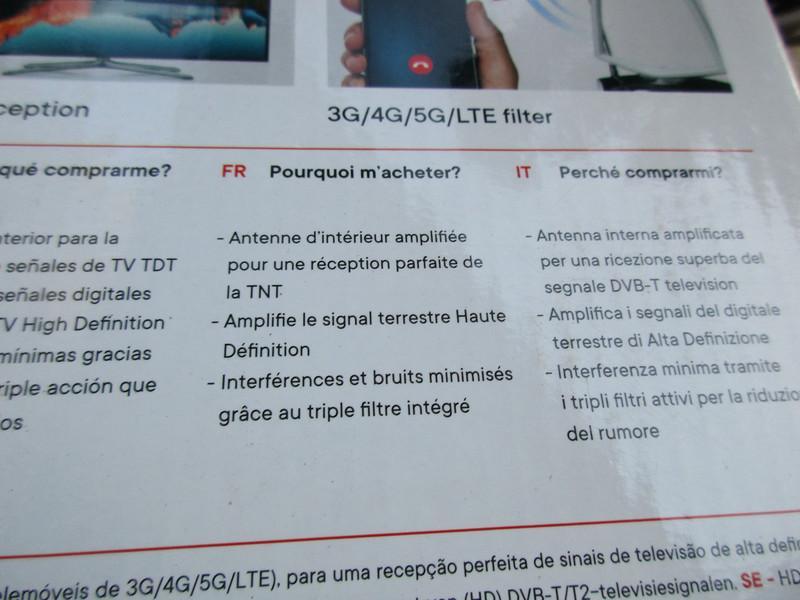 troc de troc antenne intérieure tnt dans sa boîte image 2