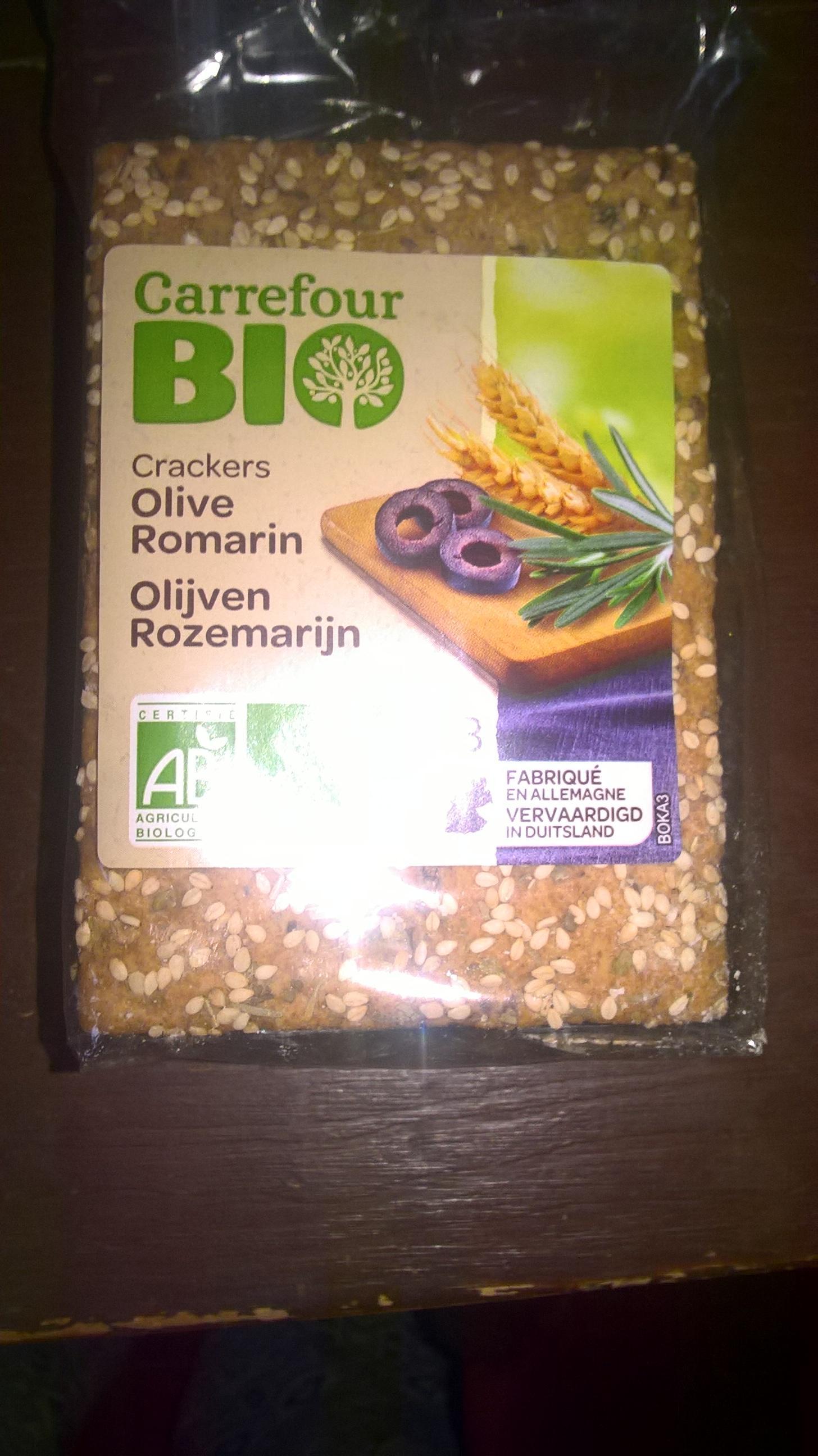 troc de troc crackers olive romarin bio neuf 200g image 0