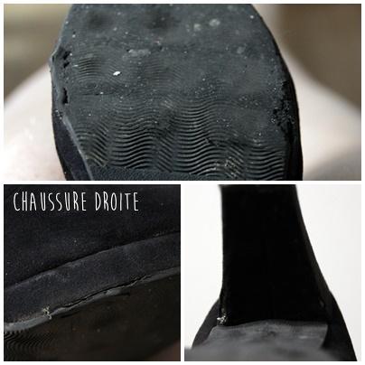 troc de troc don talons noirs effet daim taille 40 image 2
