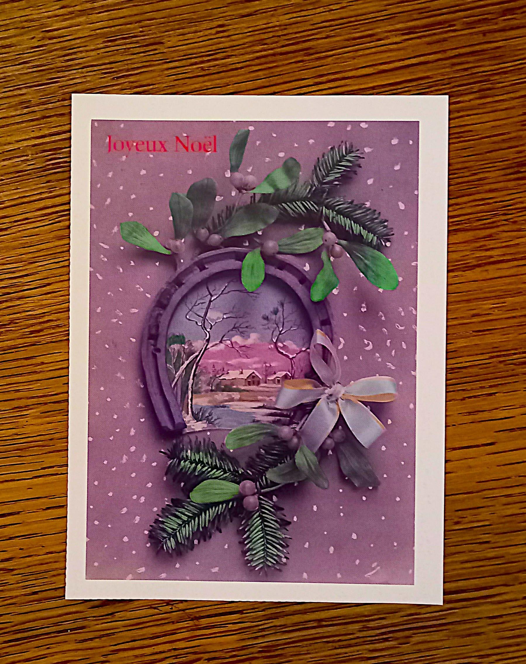 troc de troc carte postale "joyeux noël". image 0