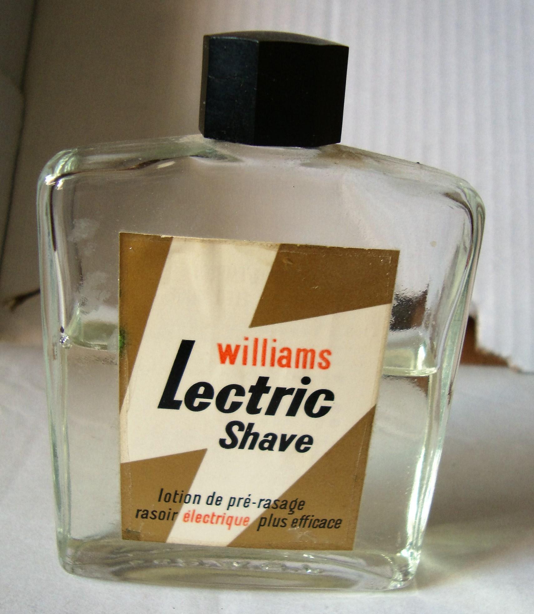 troc de troc collector vintage lotion de pré-rasage willians. image 0