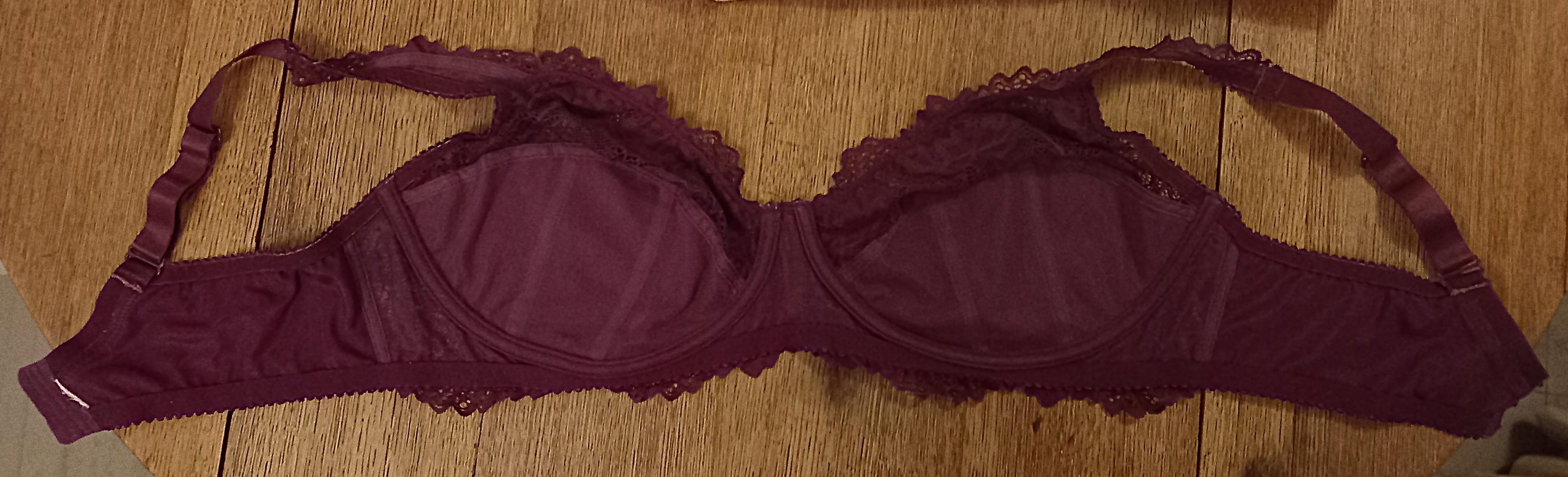 troc de troc soutien-gorge prune. image 1