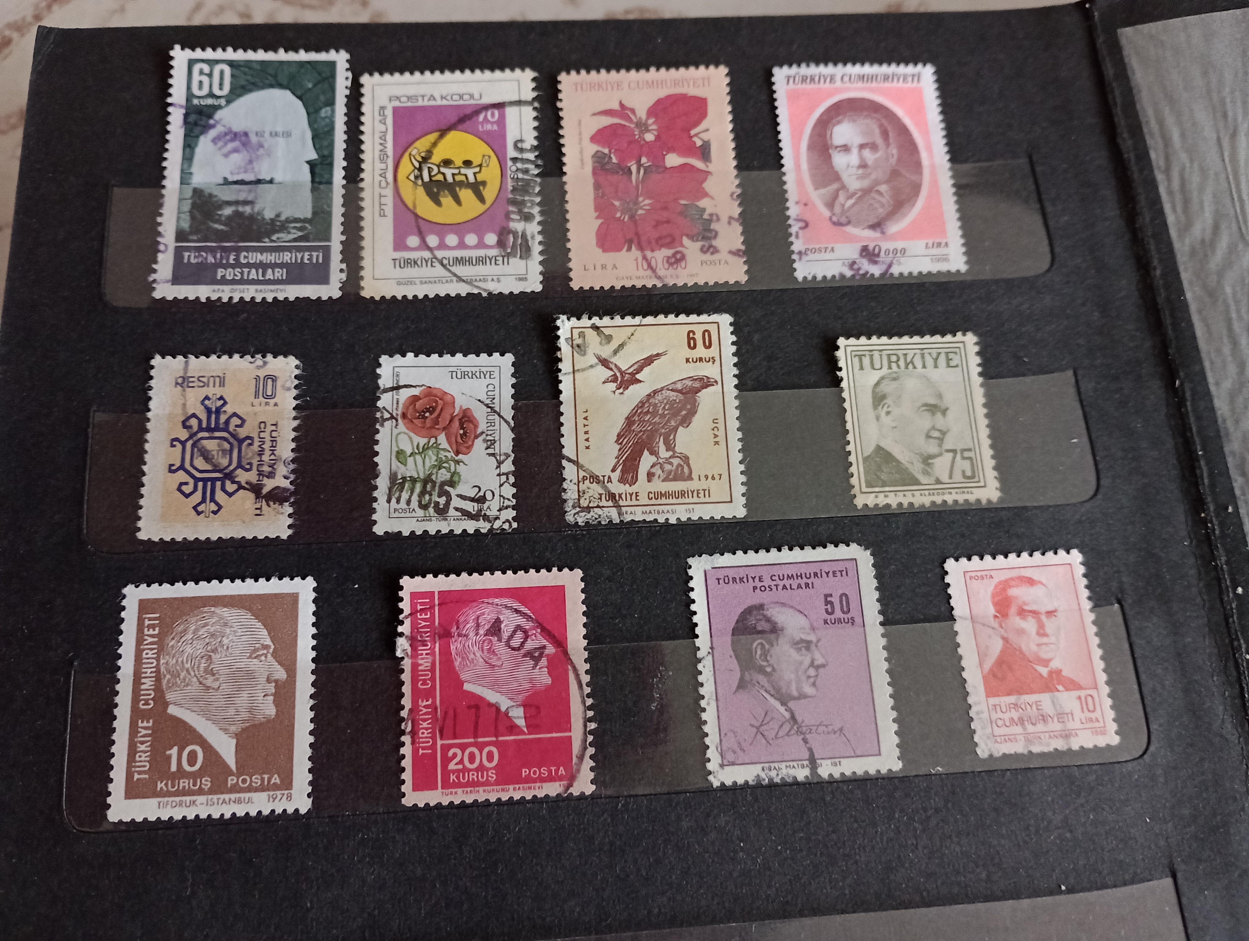 troc de troc lot timbres turquie image 0