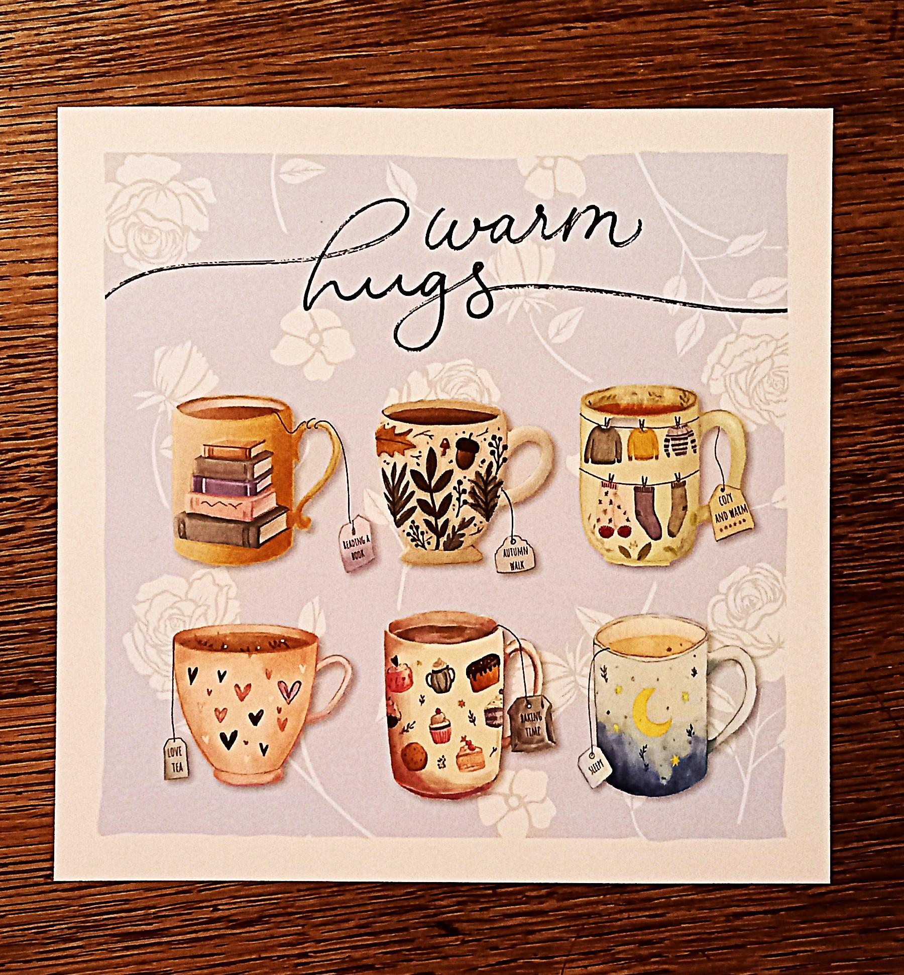 troc de troc carte "warm hugs". image 0