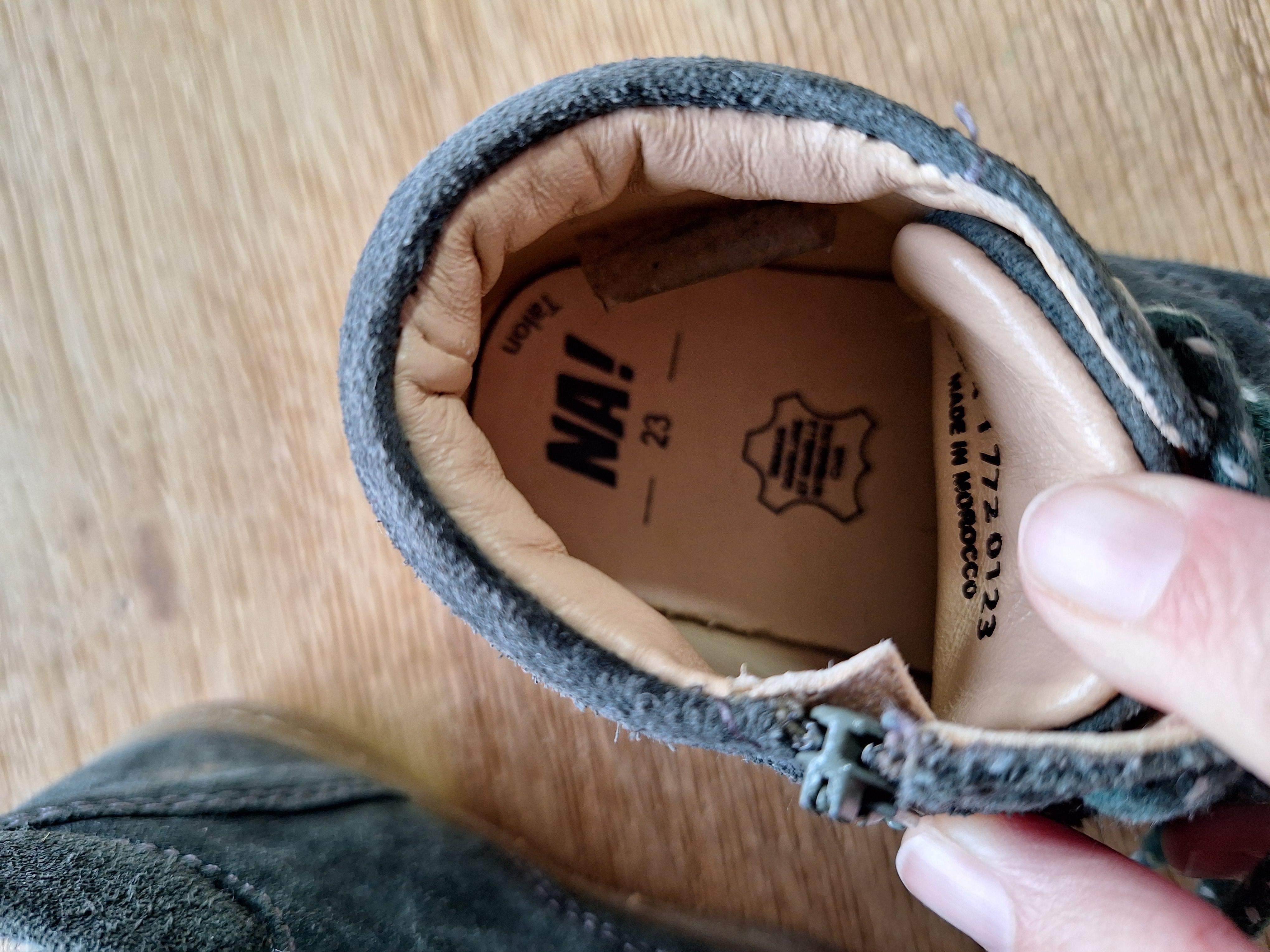 troc de troc chaussures bébé fille en cuir na ! 22 23 image 2