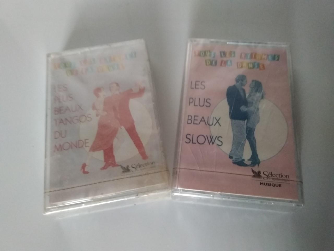 troc de troc j'échange un lot de 2 cassettes : "tous les rythmes de la danse" image 0