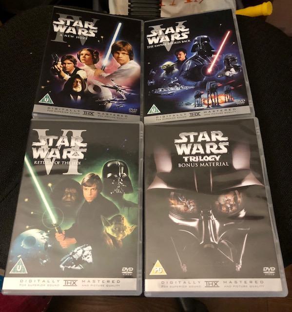 troc de troc coffret 4 dvd star wars trilogy - Épisodes iv, v et vi en vo image 1