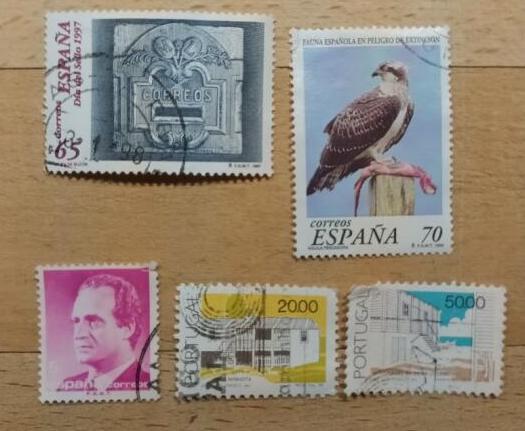 troc de troc attribué timbres du monde - espagne et portugal image 0