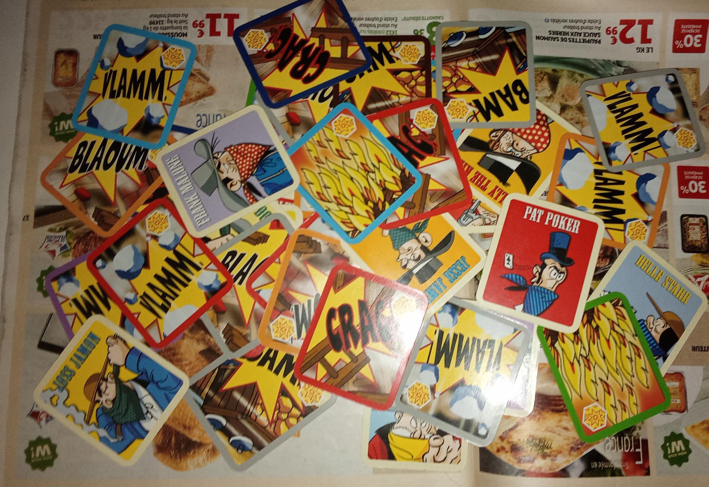 troc de troc lot jetons et cartons lucky luke réserver diverstroc image 1