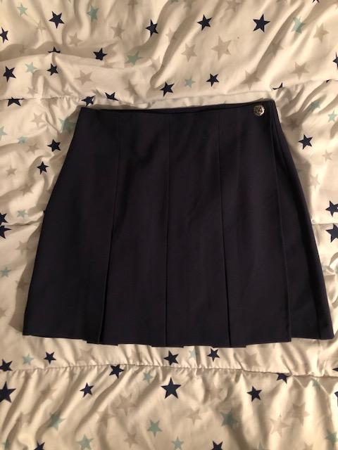 troc de troc jupe portefeuille noire promod taille 42 image 0